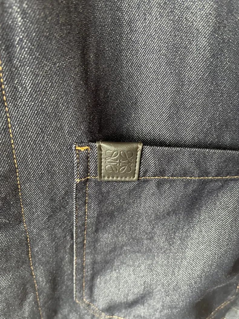 Loewe Loewe Pure Wool Long Sleeve Denim Jacket Size US M / EU 48-50 / 2 - 5 Thumbnail
