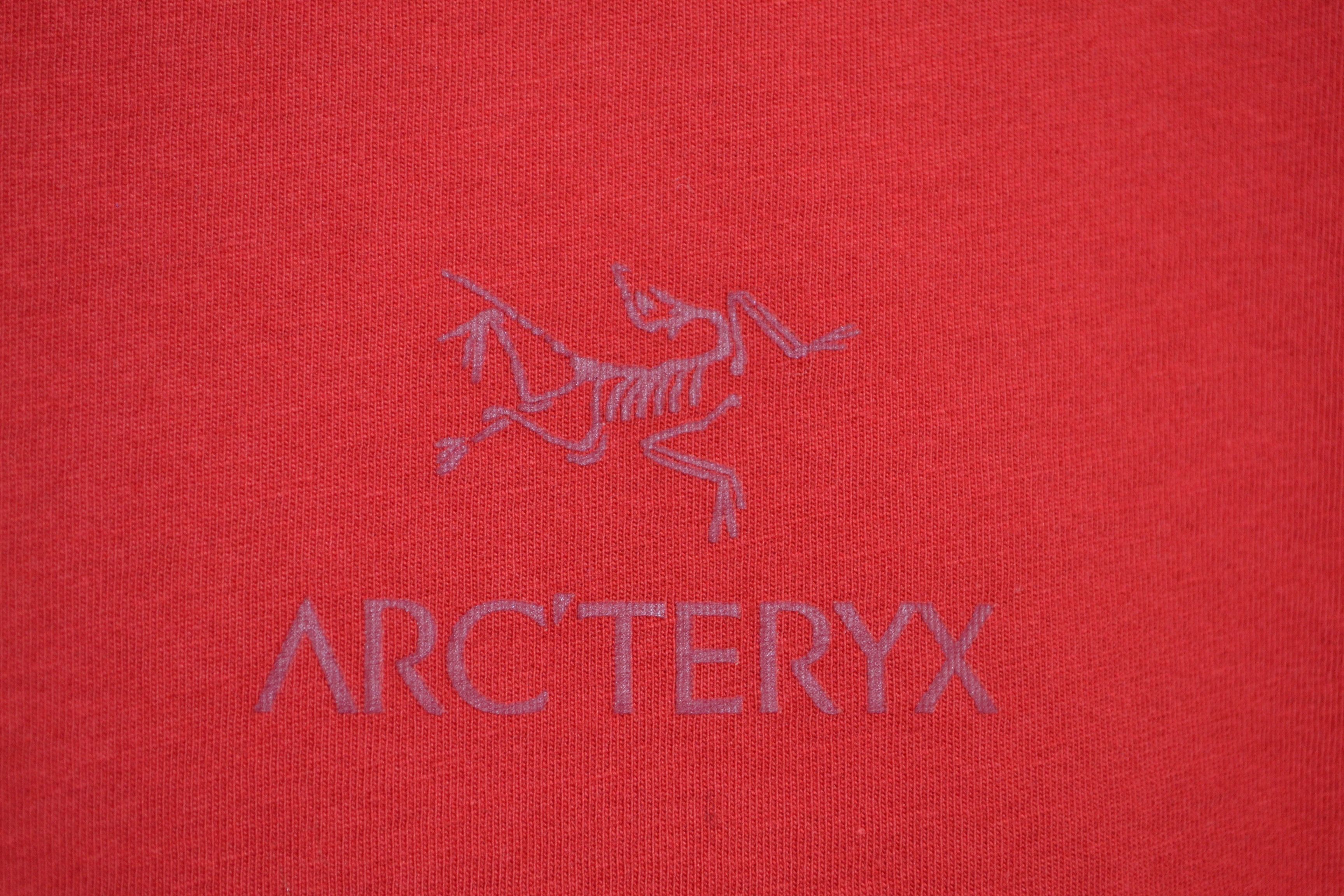 Arc'teryx Arc'teryx Emblem T-shirt SS Men's L Red Cotton Size US L / EU 52-54 / 3 - 3 Thumbnail