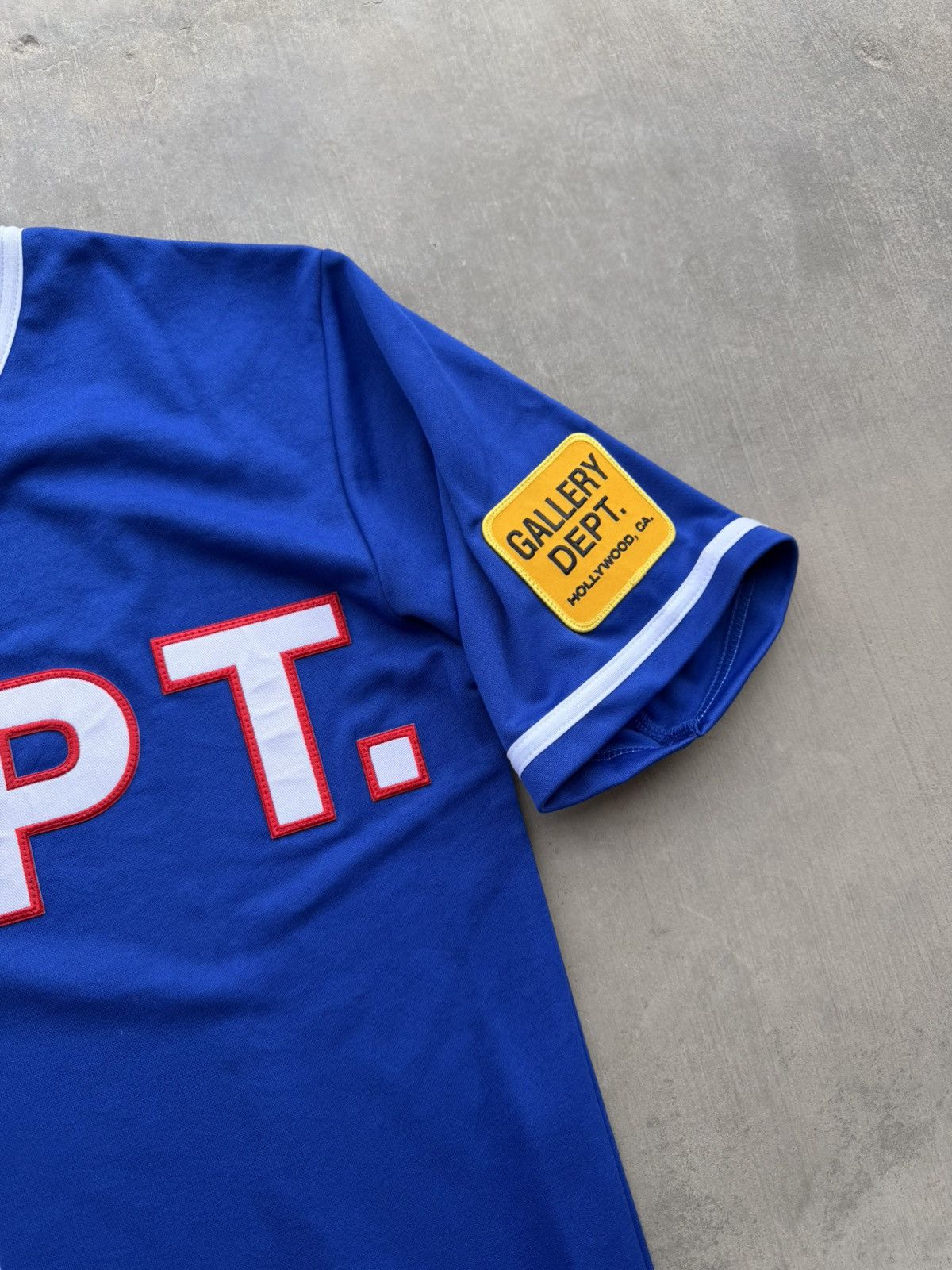Gallery Dept. Gallery Dept. Echo Park Baseball Jersey – Navy Blue Large Size US L / EU 52-54 / 3 - 3 Thumbnail