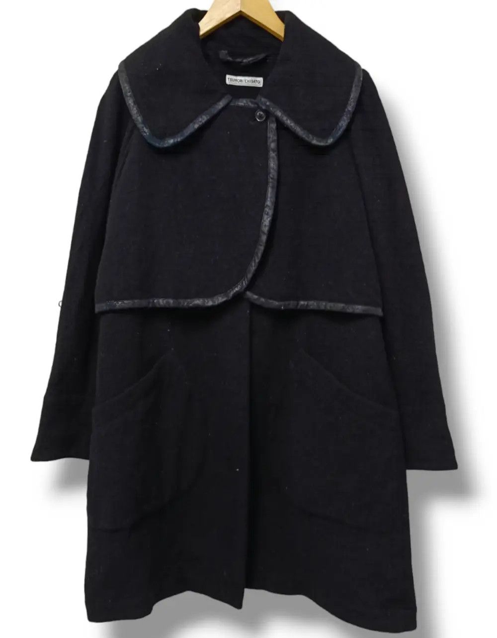 Issey Miyake Rare Issey Miyake Tsumori Chisato Collarless Coat Size US M / EU 48-50 / 2 - 2 Thumbnail