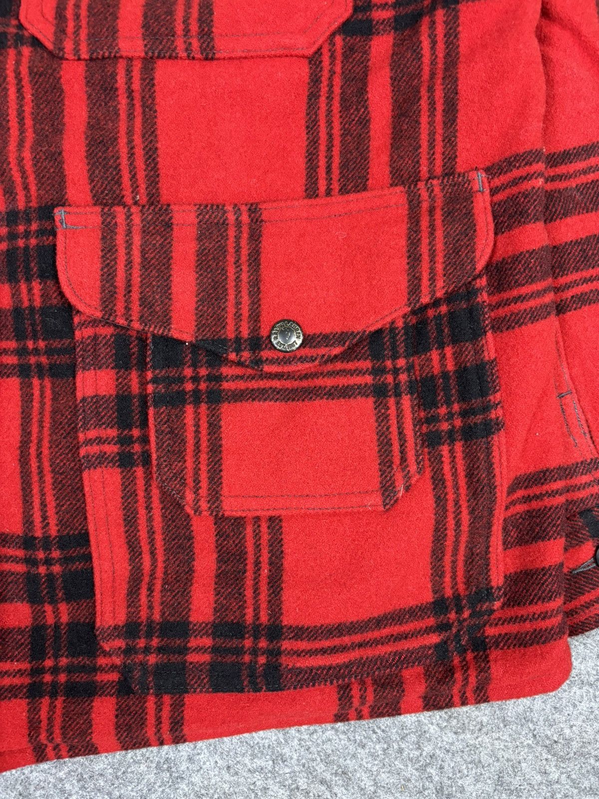 Polo Ralph Lauren Vtg Polo Ralph Lauren Mackinaw Military Wool Jacket K47 Size US XXL / EU 58 / 5 - 11 Thumbnail