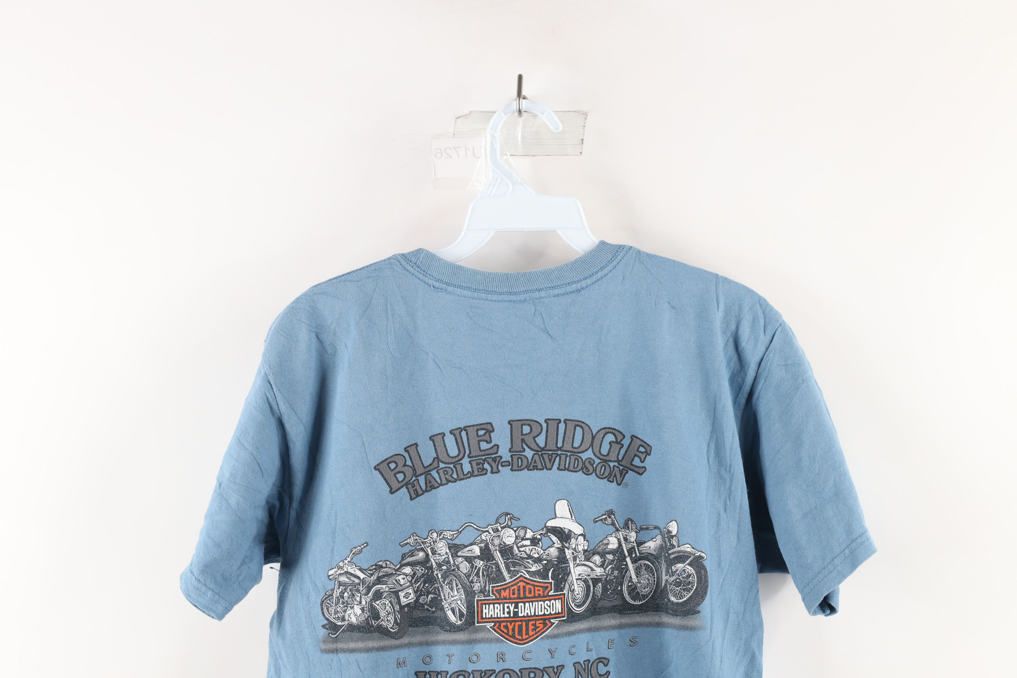Harley Davidson × Vintage Vintage Harley Davidson Spell Out Spades Tribal T-Shirt Size US S / EU 44-46 / 1 - 9 Thumbnail