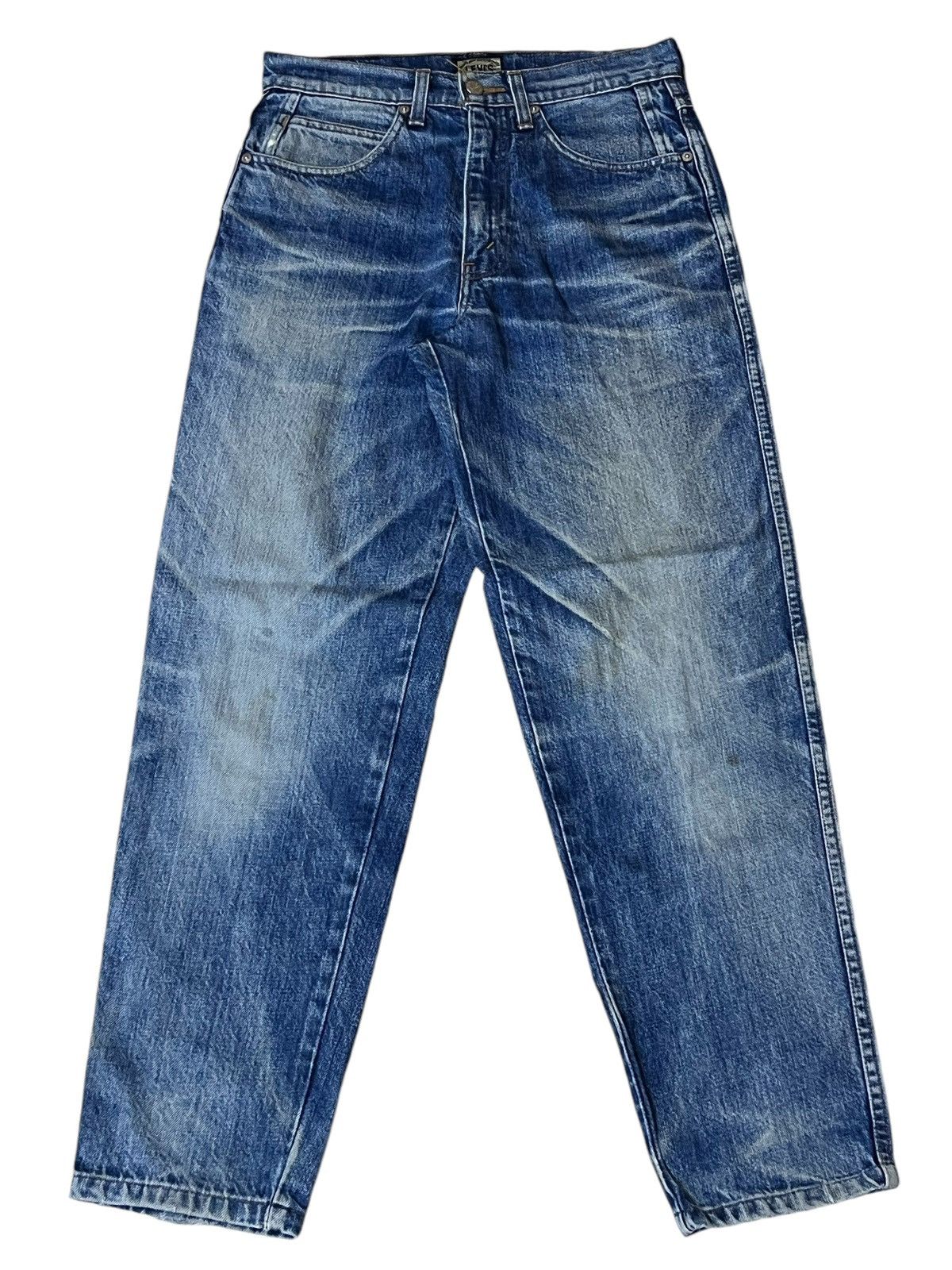 Levi's VINTAGE 90s LEVI’S 637 BIG ‘E’ TAPPERED JEANS Size US 29 - 1 Thumbnail