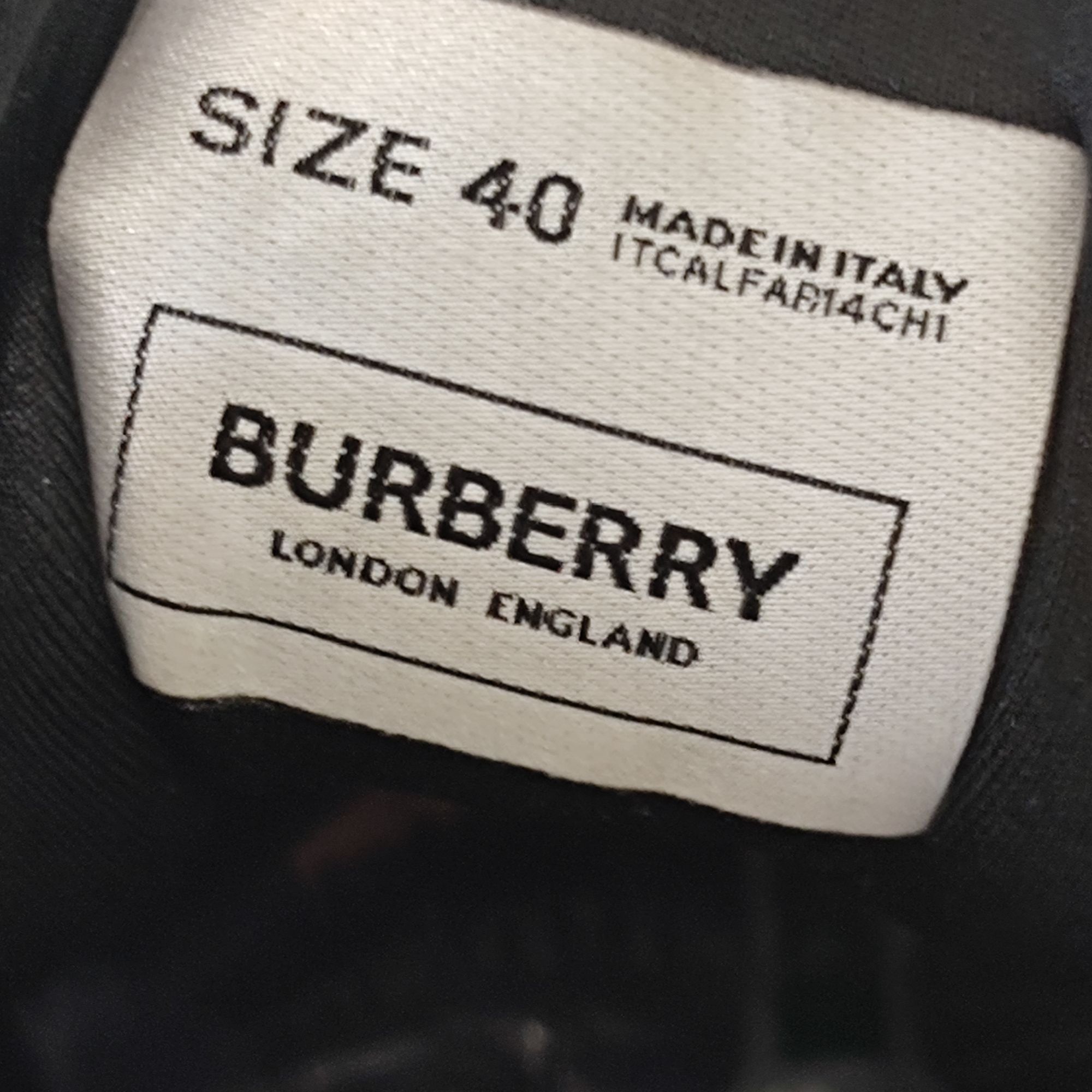 Burberry Burberry Size 40 Checkered Lace-Up Thick-Soled Casual Sneake Size US 7 / EU 40 - 5 Thumbnail