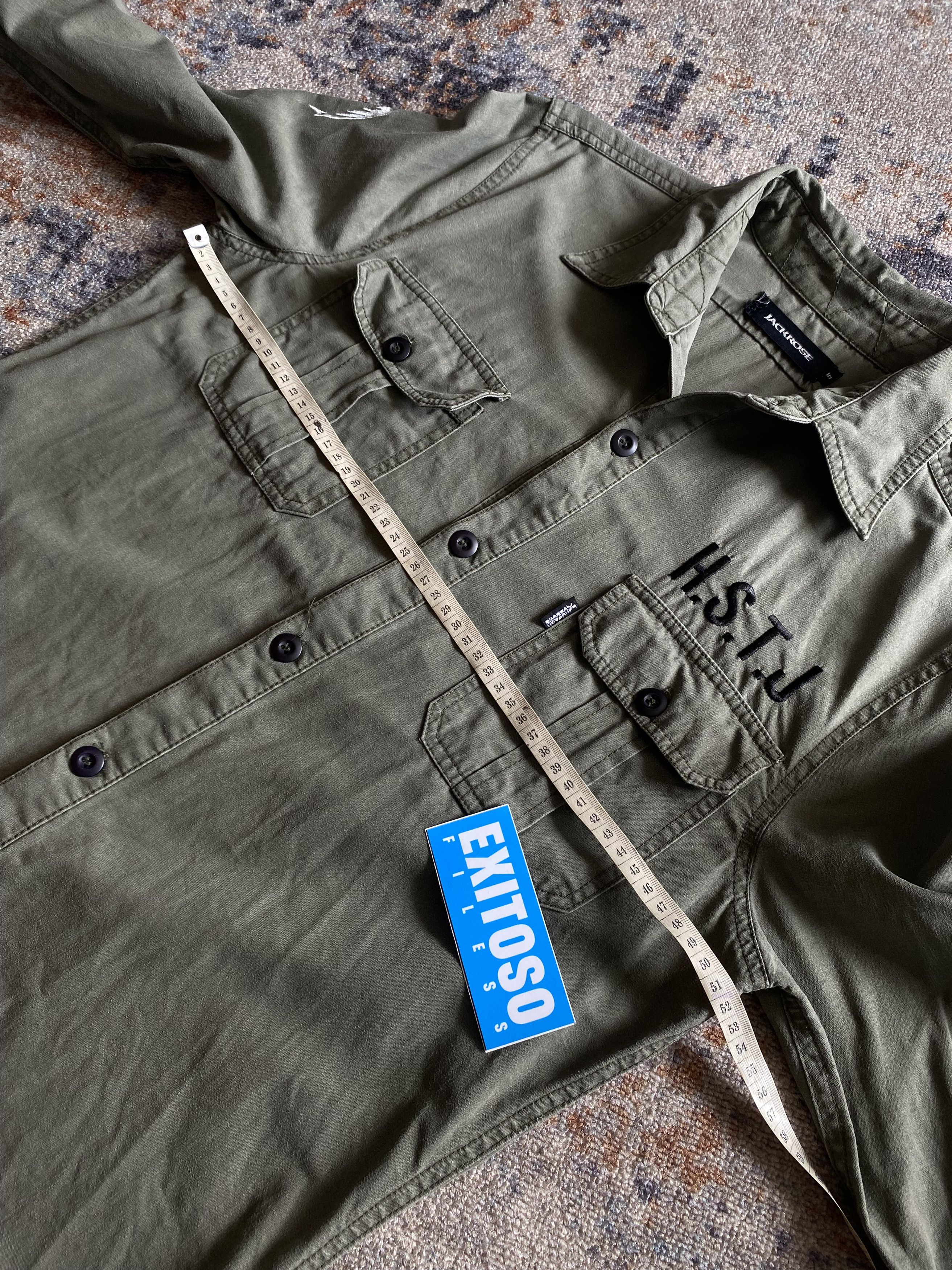 JACKROSE × Japanese Brand × Vintage Jack Rose Military Shirt Size US M / EU 48-50 / 2 - 3 Thumbnail