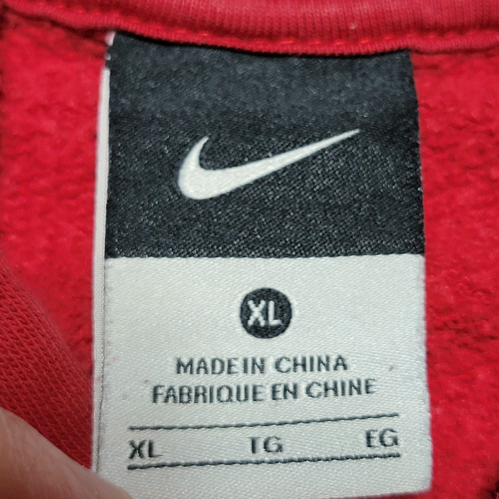 Nike VINTAGE Nike LS Pullover Hoodie Football Graphic - Size XL Size US XL / EU 56 / 4 - 5 Thumbnail