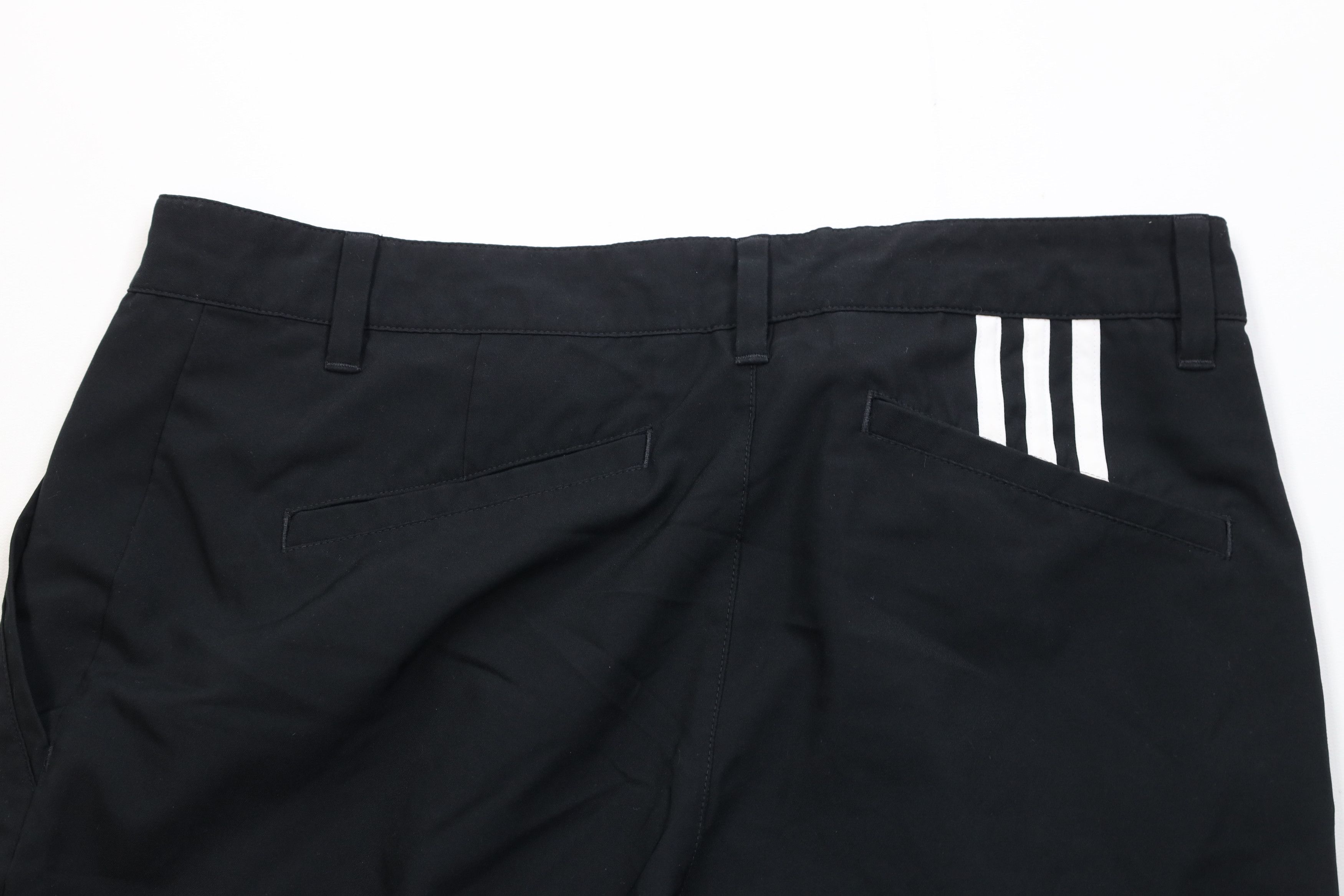 Adidas Vintage Y2K Adidas Golf Spell Microfiber Chino Shorts Black Size US 32 / EU 48 - 9 Thumbnail