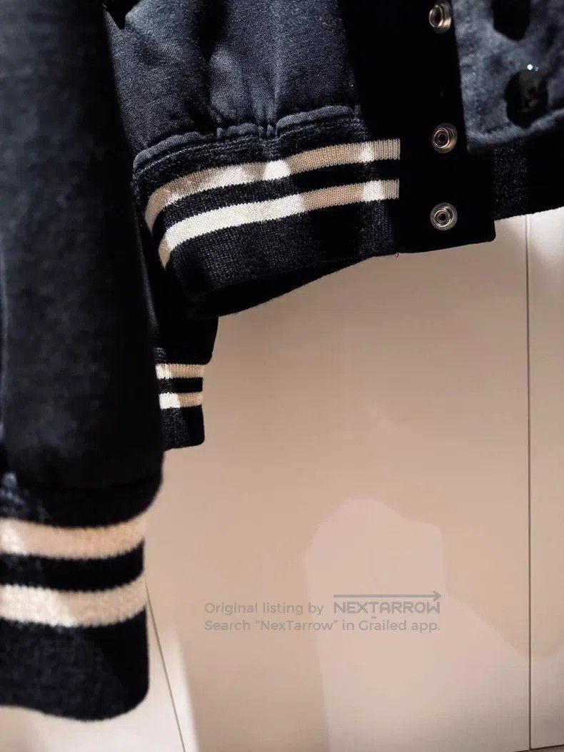 Saint Laurent Paris Saint Laurent Paris Studded Baseball Jacket Size US M / EU 48-50 / 2 - 6 Thumbnail