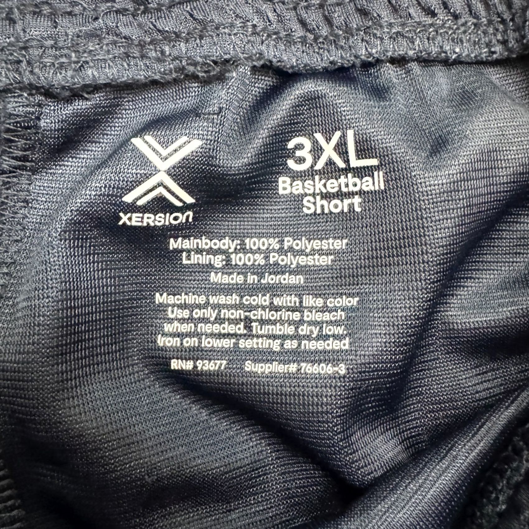Vintage Xersion Basketball Athletic Training Shorts Mens 3XL Tall Navy Blue Activewear Shorts Mens Athletic 3XL Navy Blue XS? Size US 39 - 5 Thumbnail