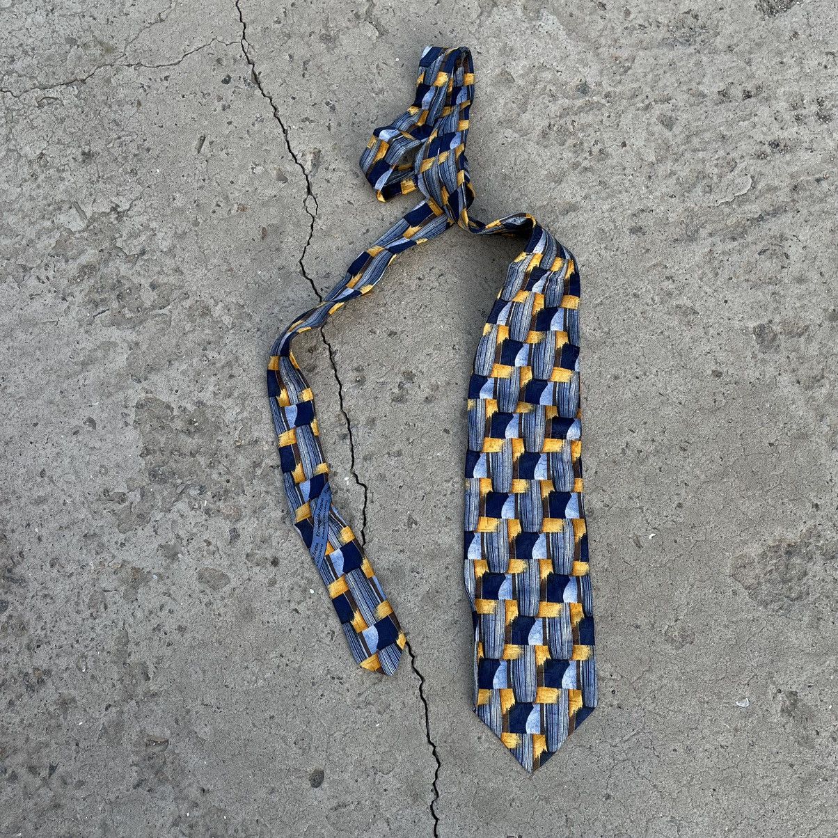 Ermenegildo Zegna Vintage Ermenegildo Zegna Tie Silk Y2K 90s USA Size ONE SIZE - 1 Thumbnail