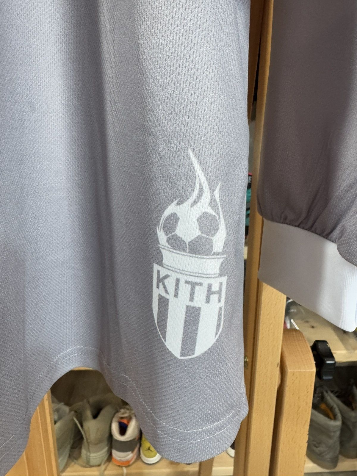 Kith × Ronnie Fieg KITH 2014 World Cup Rare Goalie Jersey +NEW+ Large Size US L / EU 52-54 / 3 - 5 Thumbnail