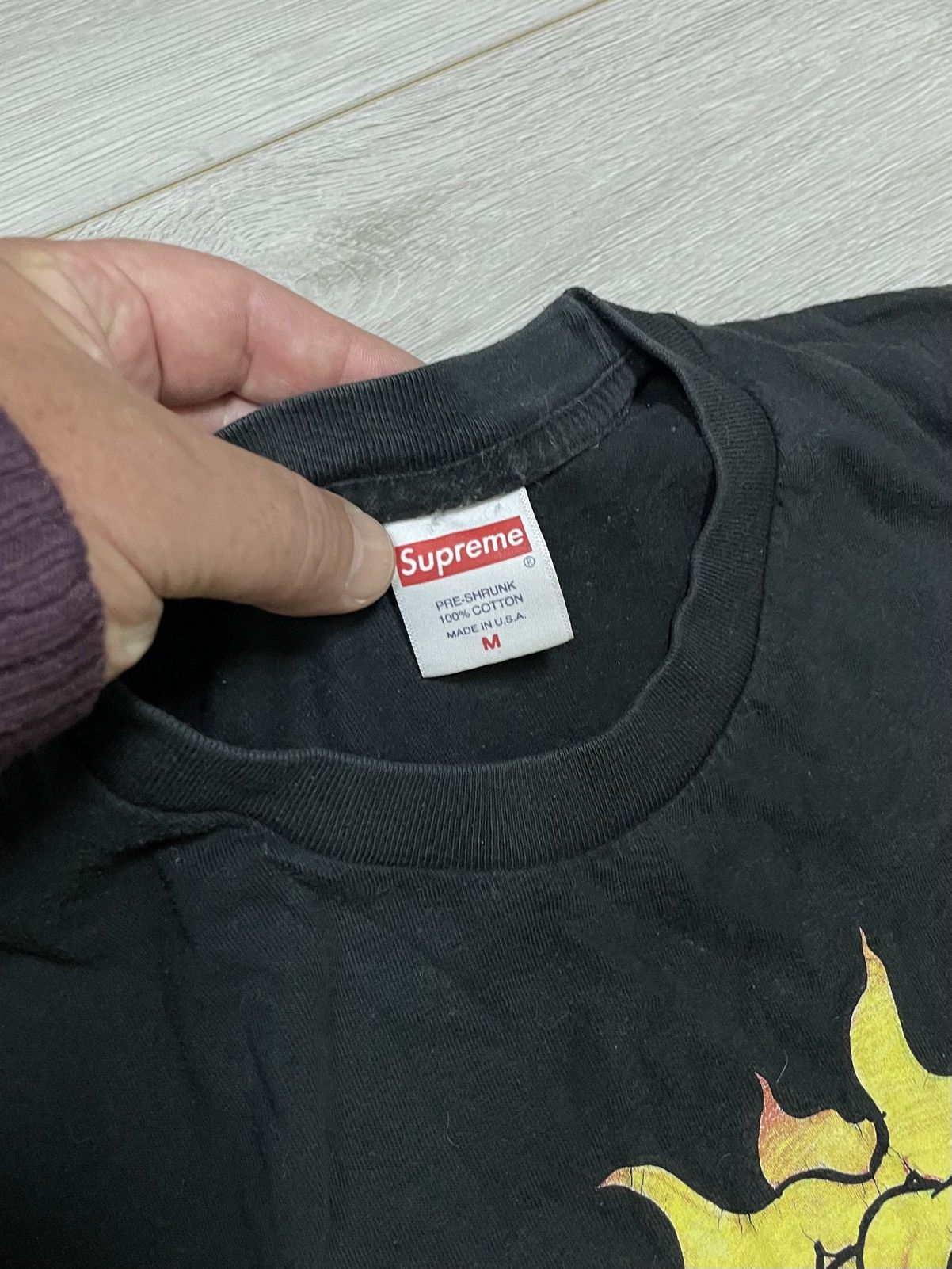 Supreme Supreme Sun t-shirt fade Size US M / EU 48-50 / 2 - 2 Thumbnail