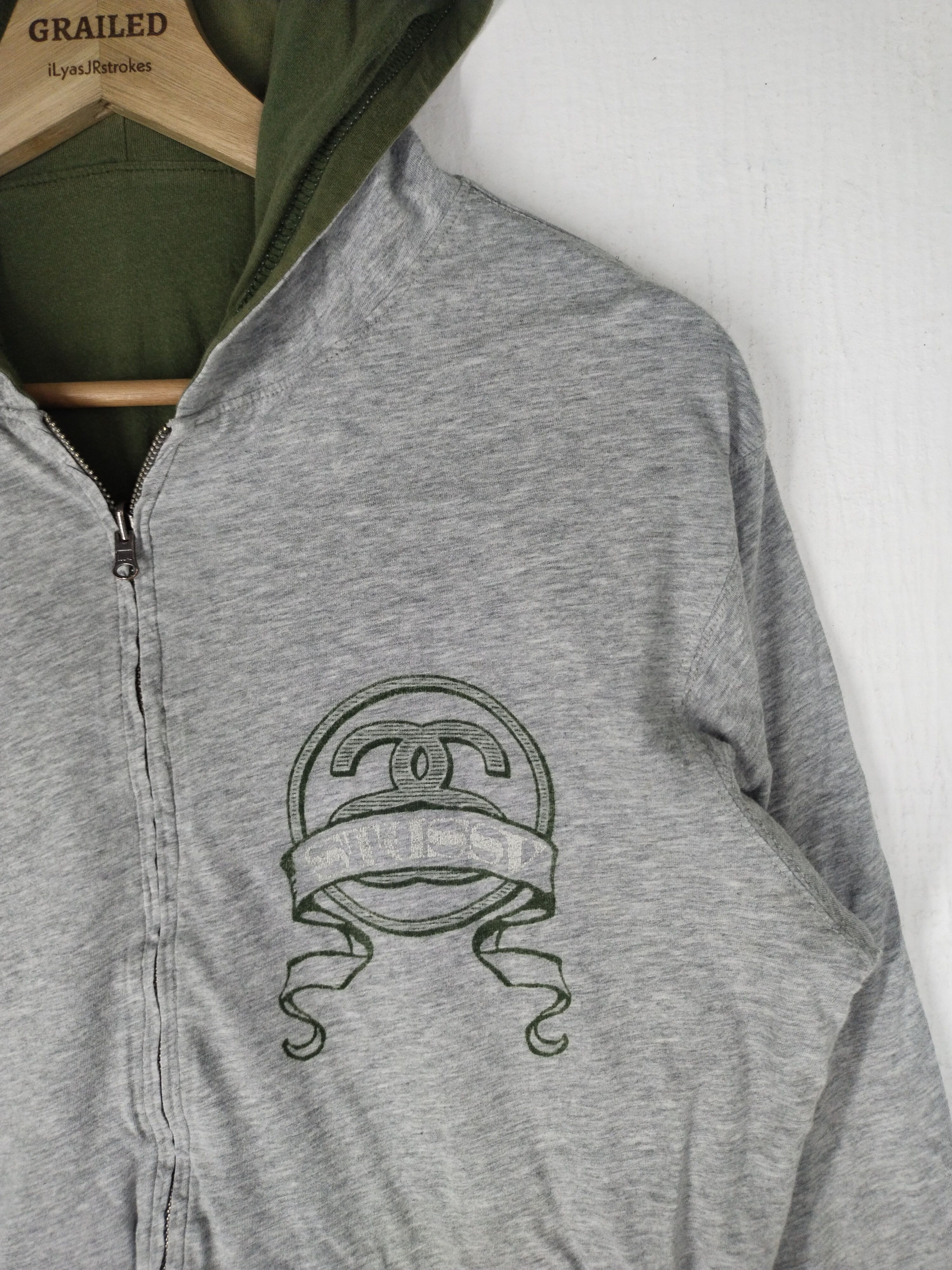 Stussy × Vintage Stussy Reversible Hoodie Size US S / EU 44-46 / 1 - 3 Thumbnail