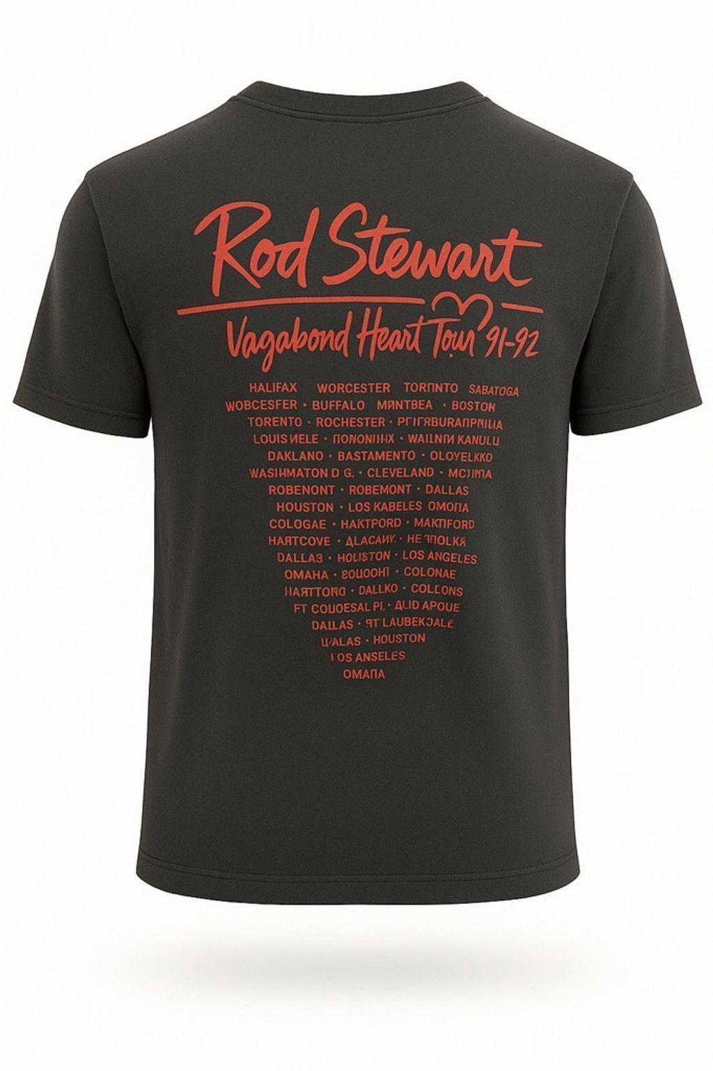 Hanes Vintage 1992 Rod Stewart Concert Tee – Original Owner – L Size L / US 10 / IT 46 - 3 Thumbnail