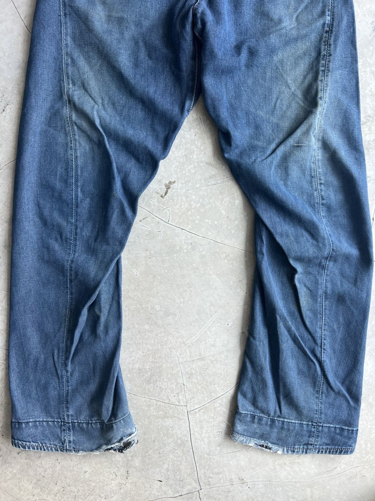Levi's Levis Engineered Twisted Jeans Buckle Back Actual 32x33 Size US 32 / EU 48 - 4 Thumbnail