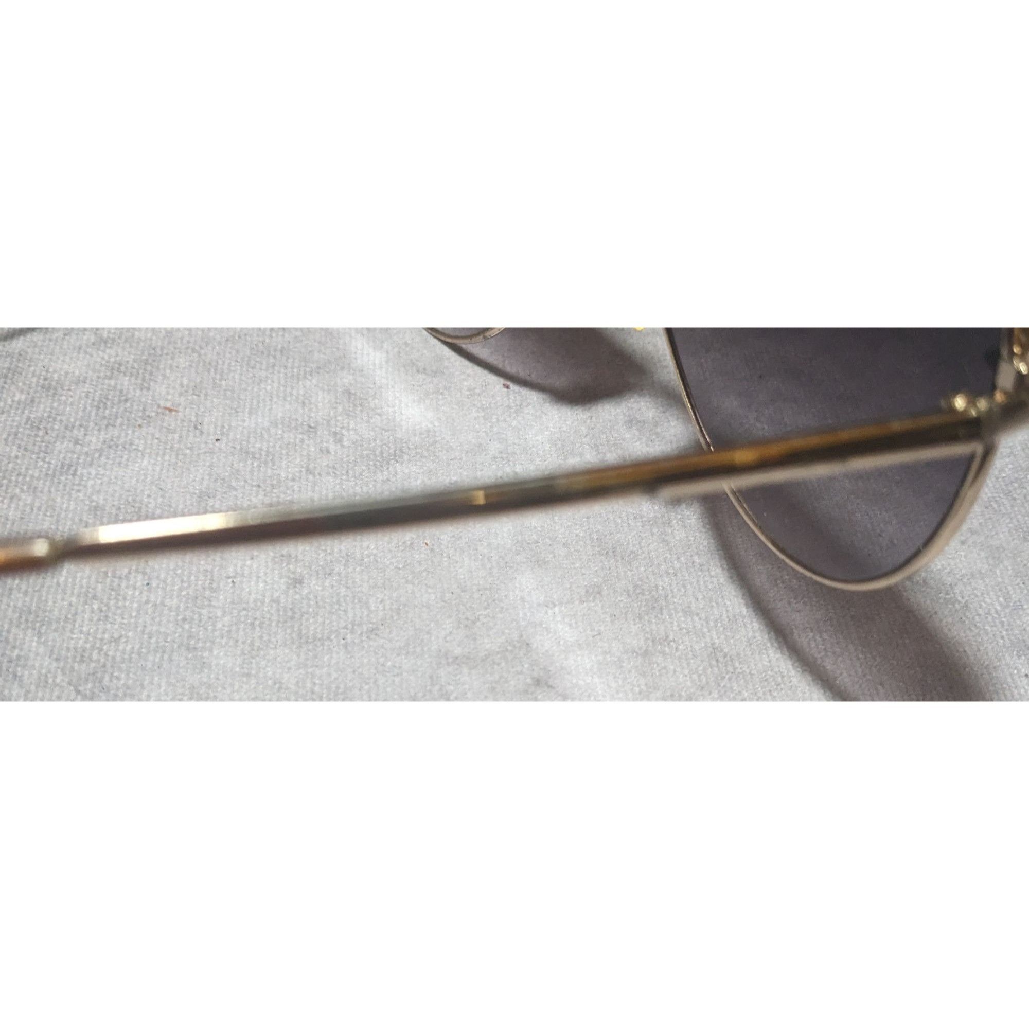 Quay Quay x Desi Sahara Gold Aviator Sunglasses Size ONE SIZE - 11 Thumbnail