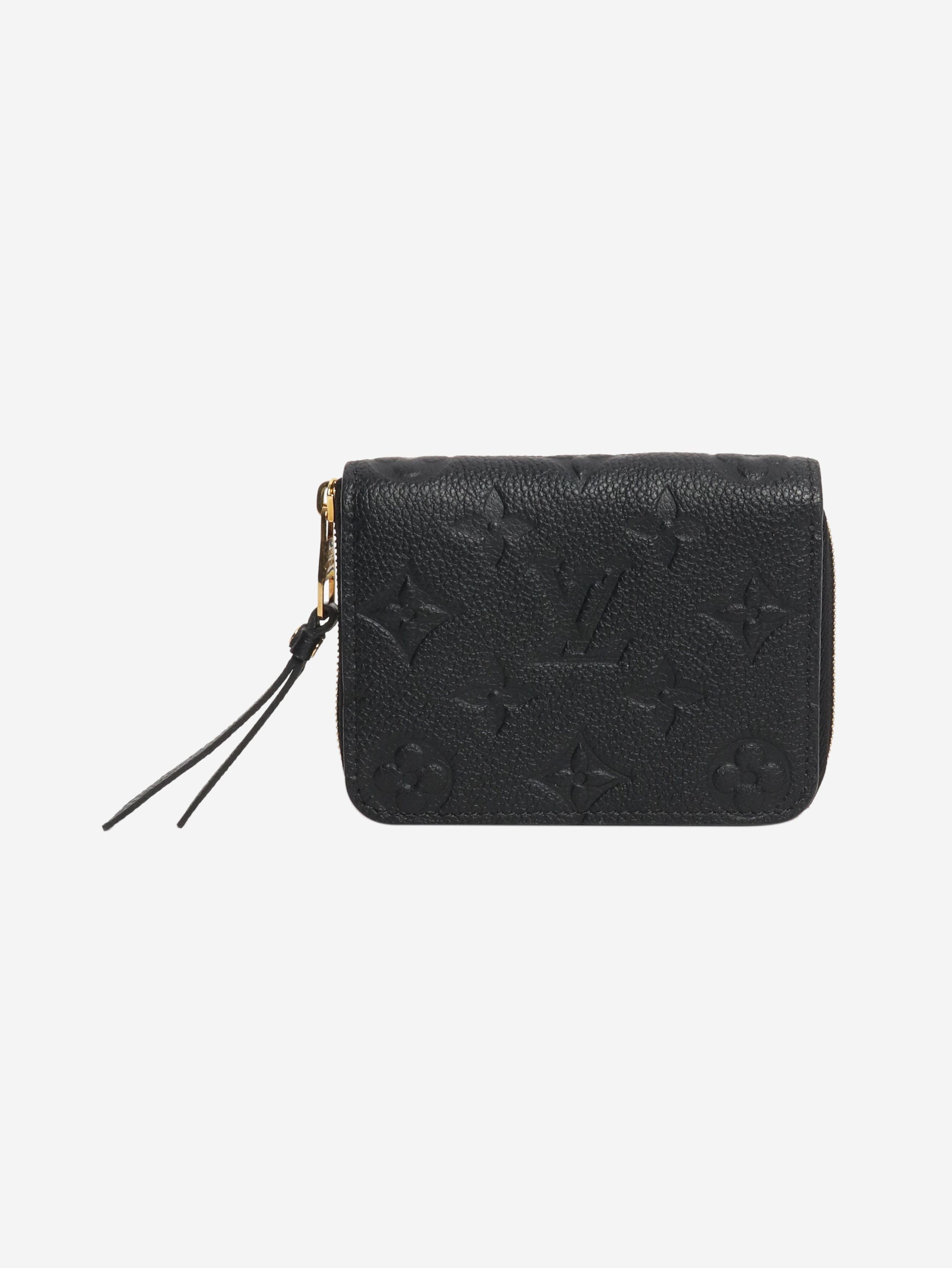 Louis Vuitton Black Monogram Empreinte zippy wallet Size ONE SIZE - 1 Thumbnail