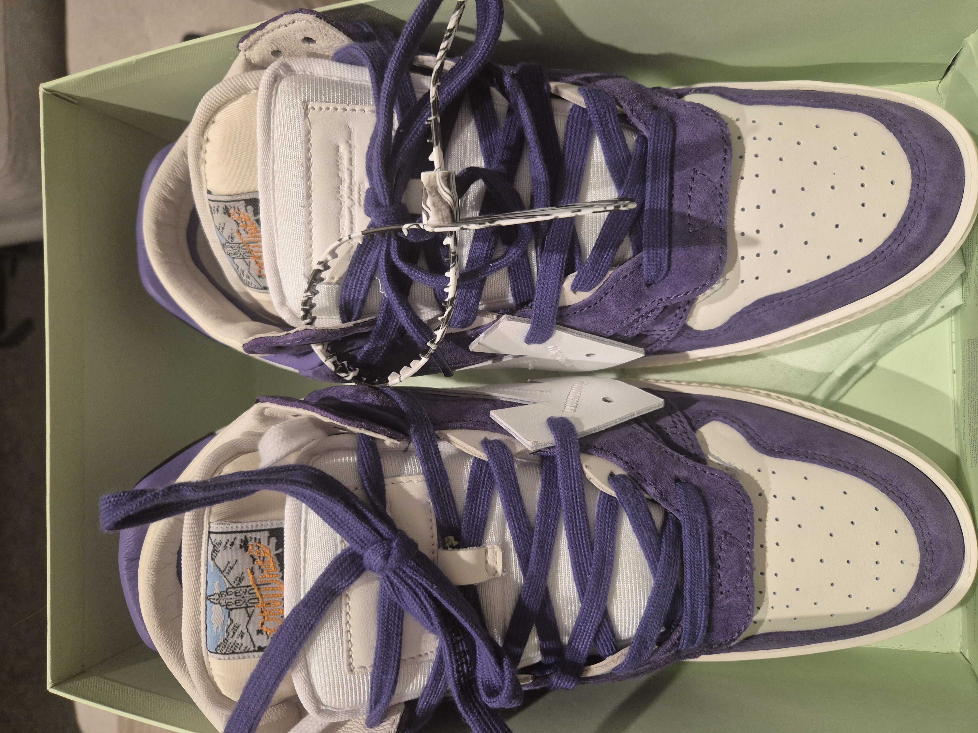 Off-White Off-White Off-Court 'Purple' Virgil Abloh Size US 9 / EU 42 - 5 Thumbnail