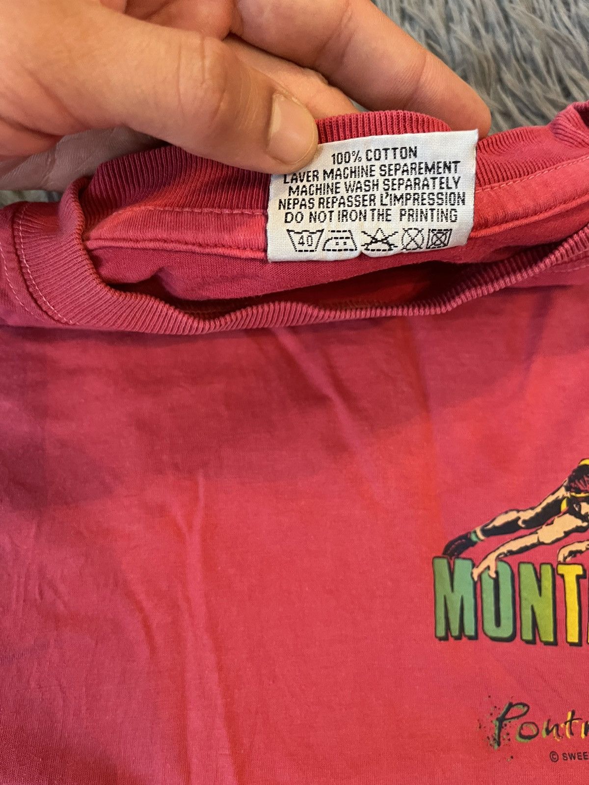 Vintage 🕷️ 🧗‍♀️ Sweet Line Gang 90s vintage climbing Montanara t-shirt Size US XL / EU 56 / 4 - 6 Thumbnail