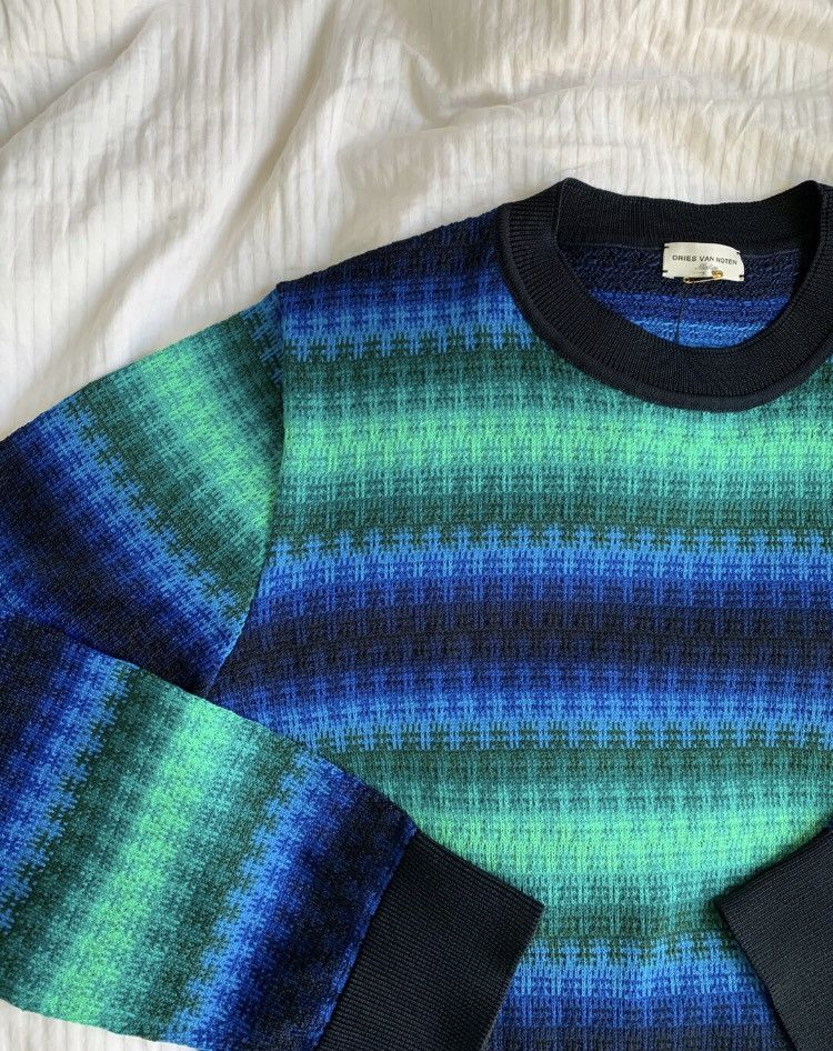 Dries Van Noten Dries van noten Patterned sweater 2412-Nextarrow Size US M / EU 48-50 / 2 - 5 Thumbnail