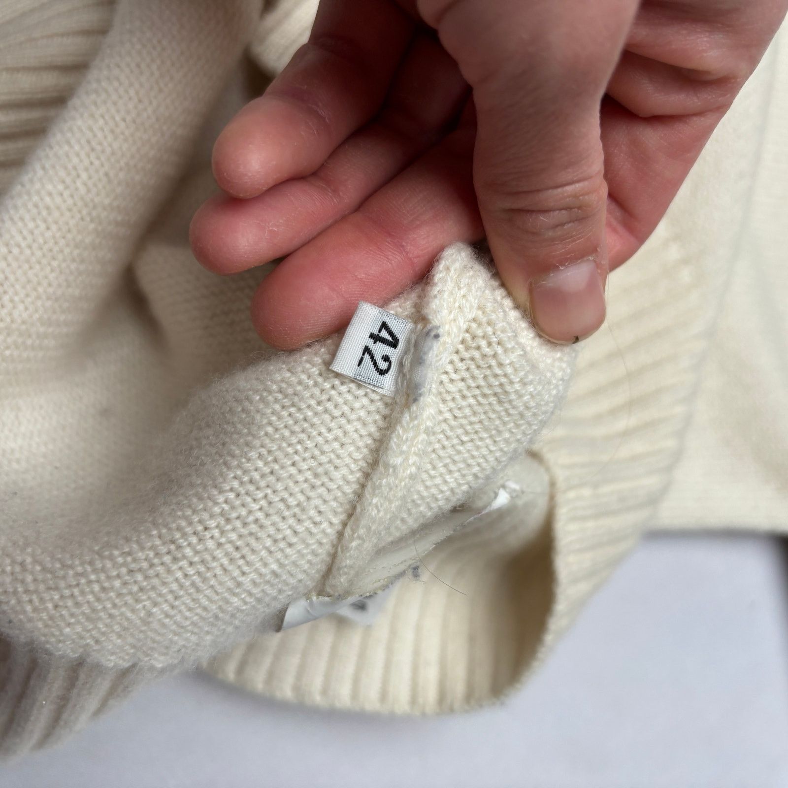 Jil Sander Jil Sander Raf Simons Era Cashmere Shawl Collar Sweater S Size US S / EU 44-46 / 1 - 9 Thumbnail