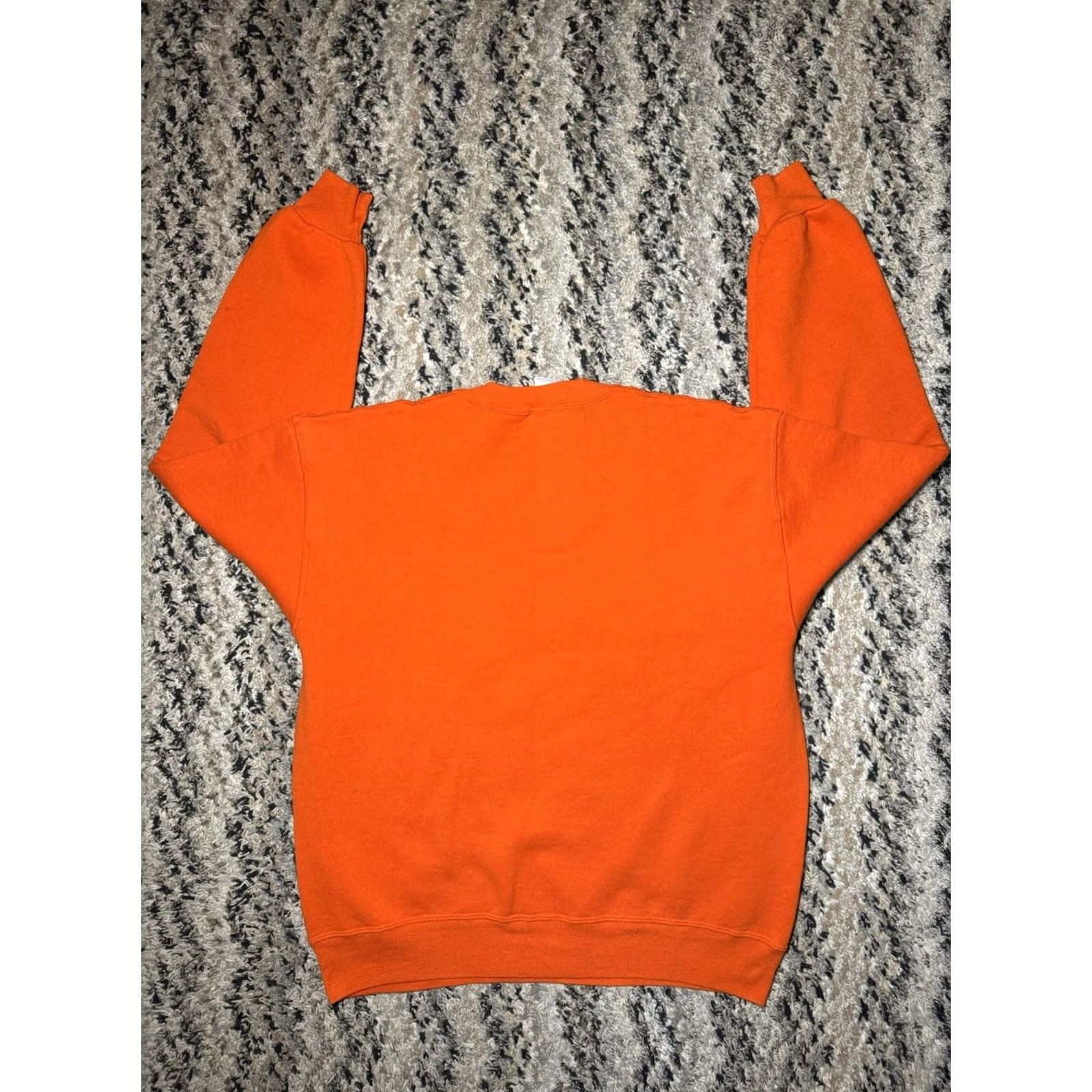 Russell Athletic VINTAGE Clemson Tigers Sweatshirt Russell Athletic Crewneck 90s Made USA Large Mens Orange Size US L / EU 52-54 / 3 - 4 Thumbnail
