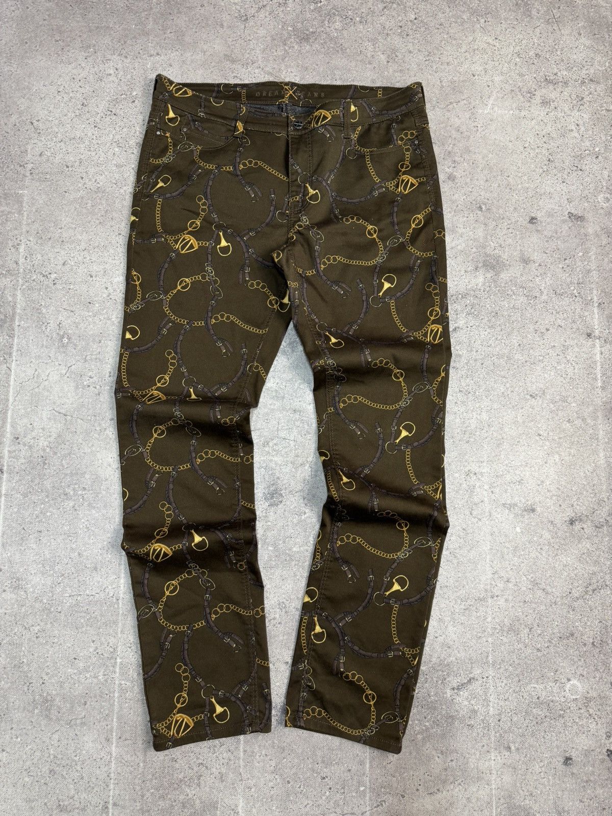 Other VINTAGE REGULAR PRINT PANTS JPG STYLE GAUlTIER AVANTGARDE Size US 34 / EU 50 - 4 Thumbnail