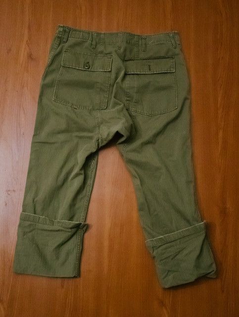 R13 Utility Drop Crotch Wide Cuff Size 29" - 2 Thumbnail