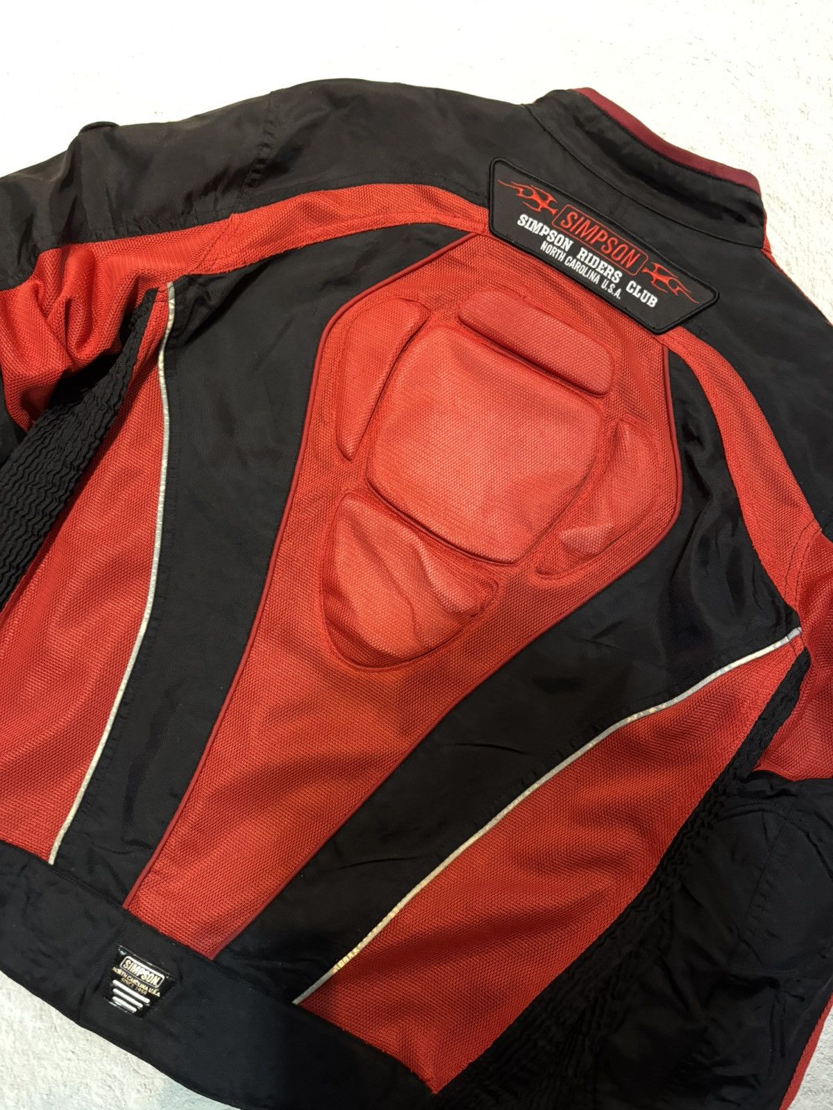Japanese Brand Simpson racing jacket mesh vintage Size US L / EU 52-54 / 3 - 3 Thumbnail