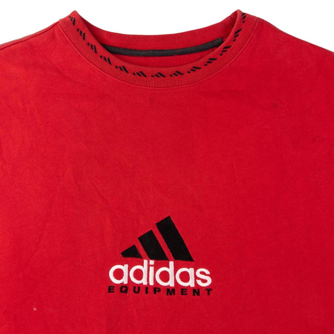 Adidas Vintage Adidas Equiptment Embroidered Sweatshirt Size XL Size US XL / EU 56 / 4 - 3 Thumbnail