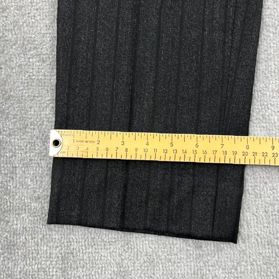 Canali Canali Dress Pants Mens 36x31 Gray Pleated Straight Wool Trousers Size US 36 / EU 52 - 7 Thumbnail