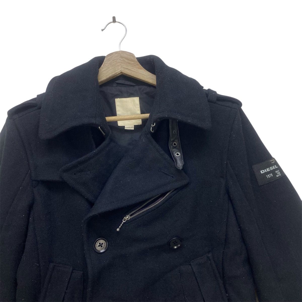 Diesel Diesel Only The Brave Double Breasted Wool Heavy Coat Size US XS / EU 42 / 0 - 4 Thumbnail