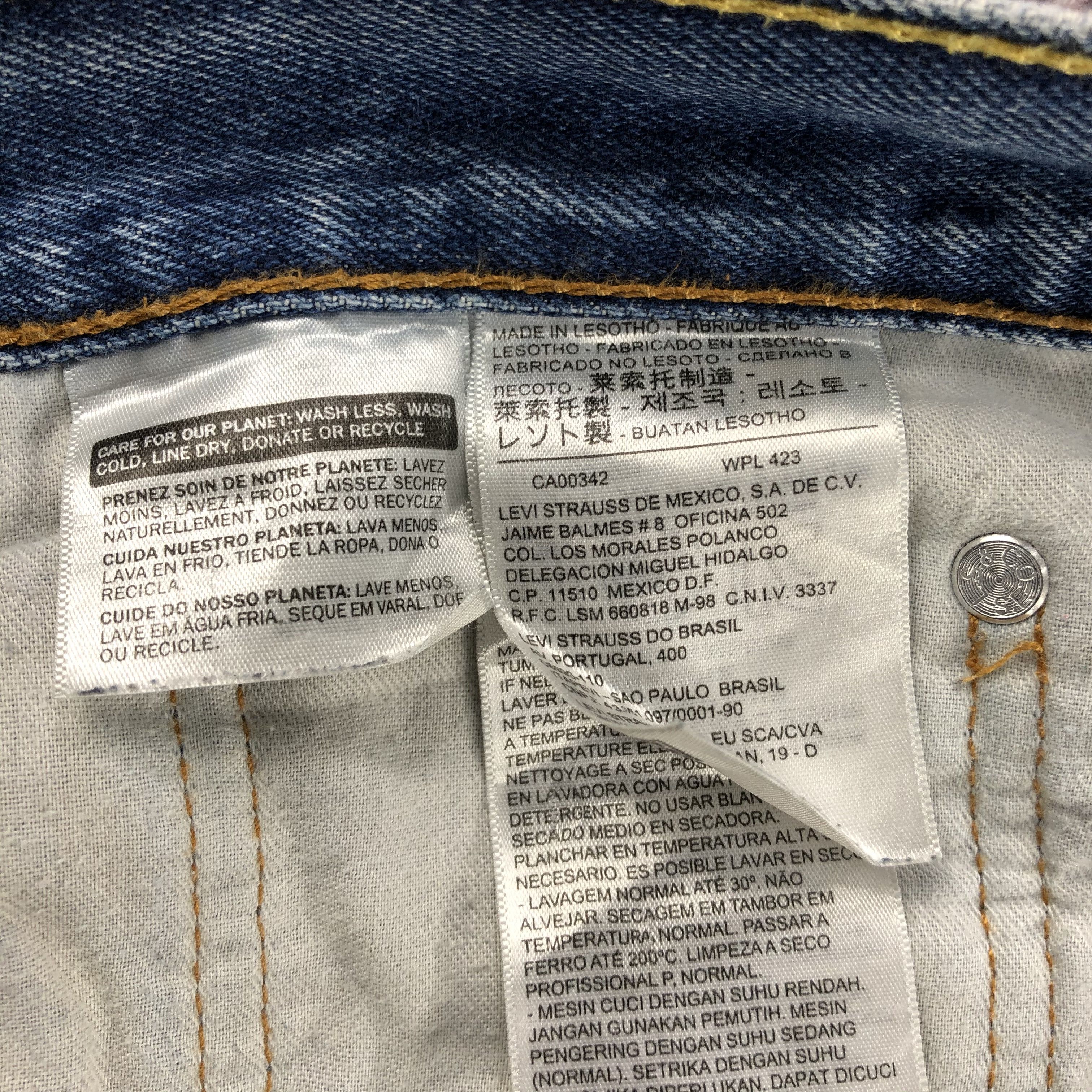 Levi's × Vintage Vintage Blue Wash Levis 550 Jeans-JM2488 Size US 35 - 15 Thumbnail