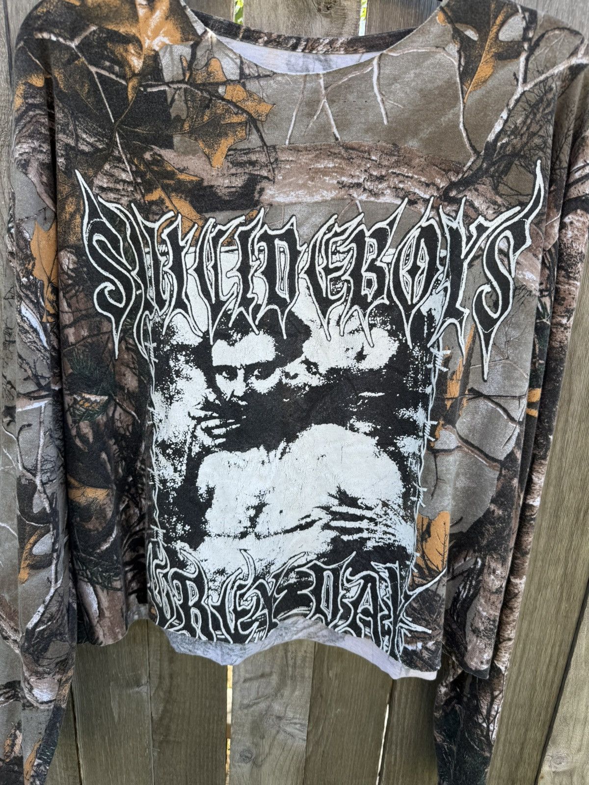 G59 Records $uicideboy$ Grey Day GreyFiveNine Records Longsleeve Tshirt Size US L / EU 52-54 / 3 - 2 Thumbnail