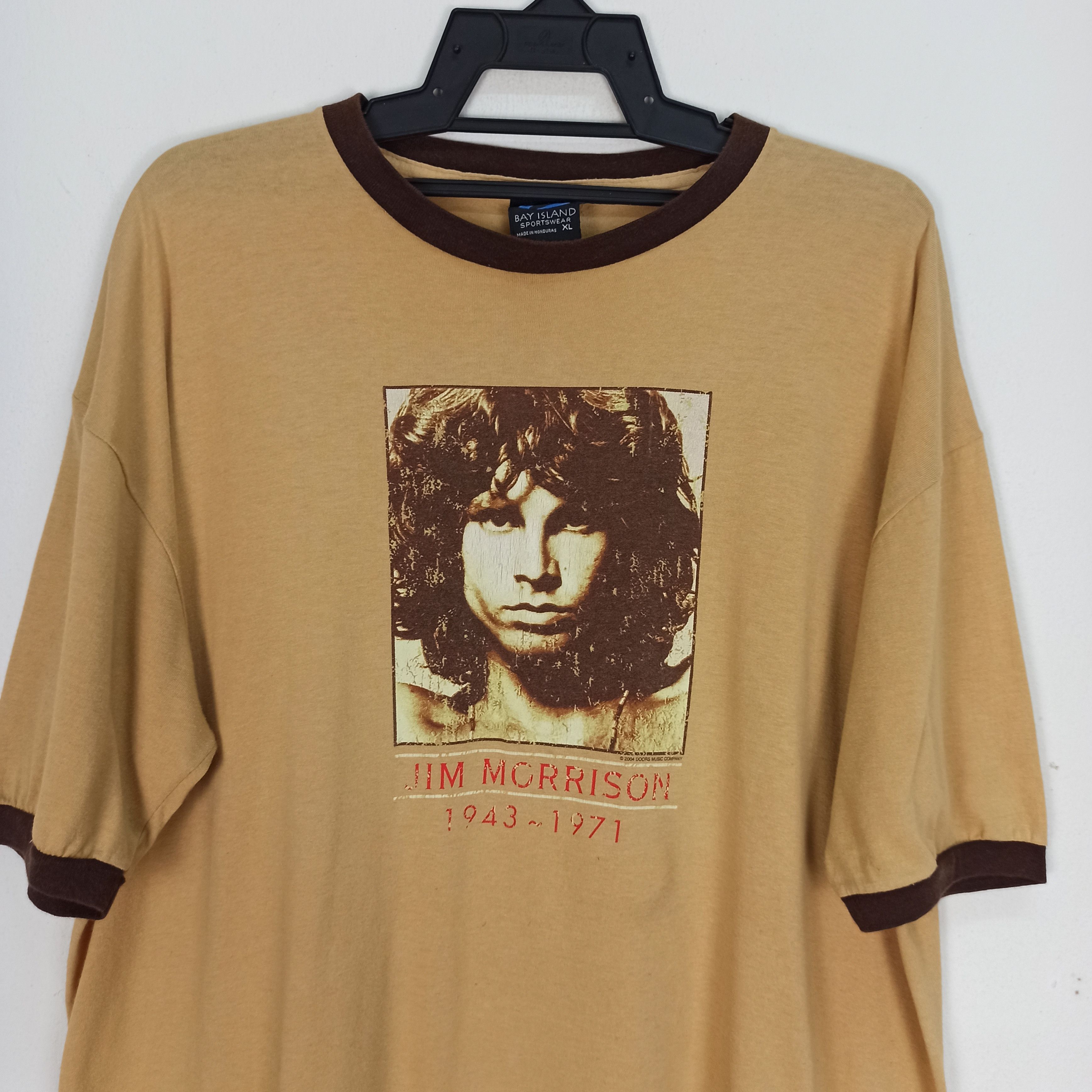Band Tees Vintage Early 00’s The Doors X Jim Morisson Photo Print Tee Size US XL / EU 56 / 4 - 2 Thumbnail
