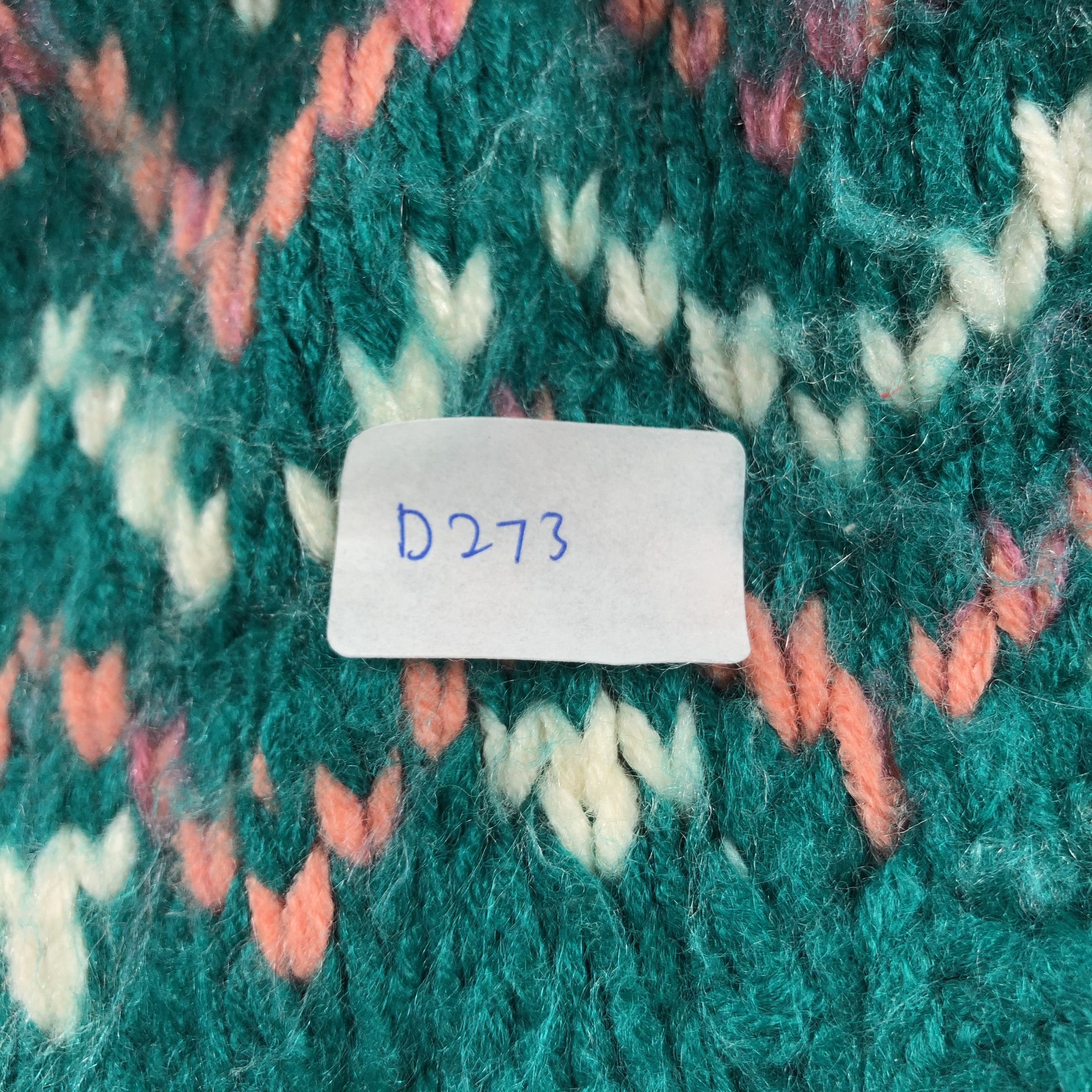 Japanese Brand × Other × Vintage Unknown Handmade PomPom Knit Beanie Snow Hat Snow Cap -D273 Size ONE SIZE - 7 Thumbnail