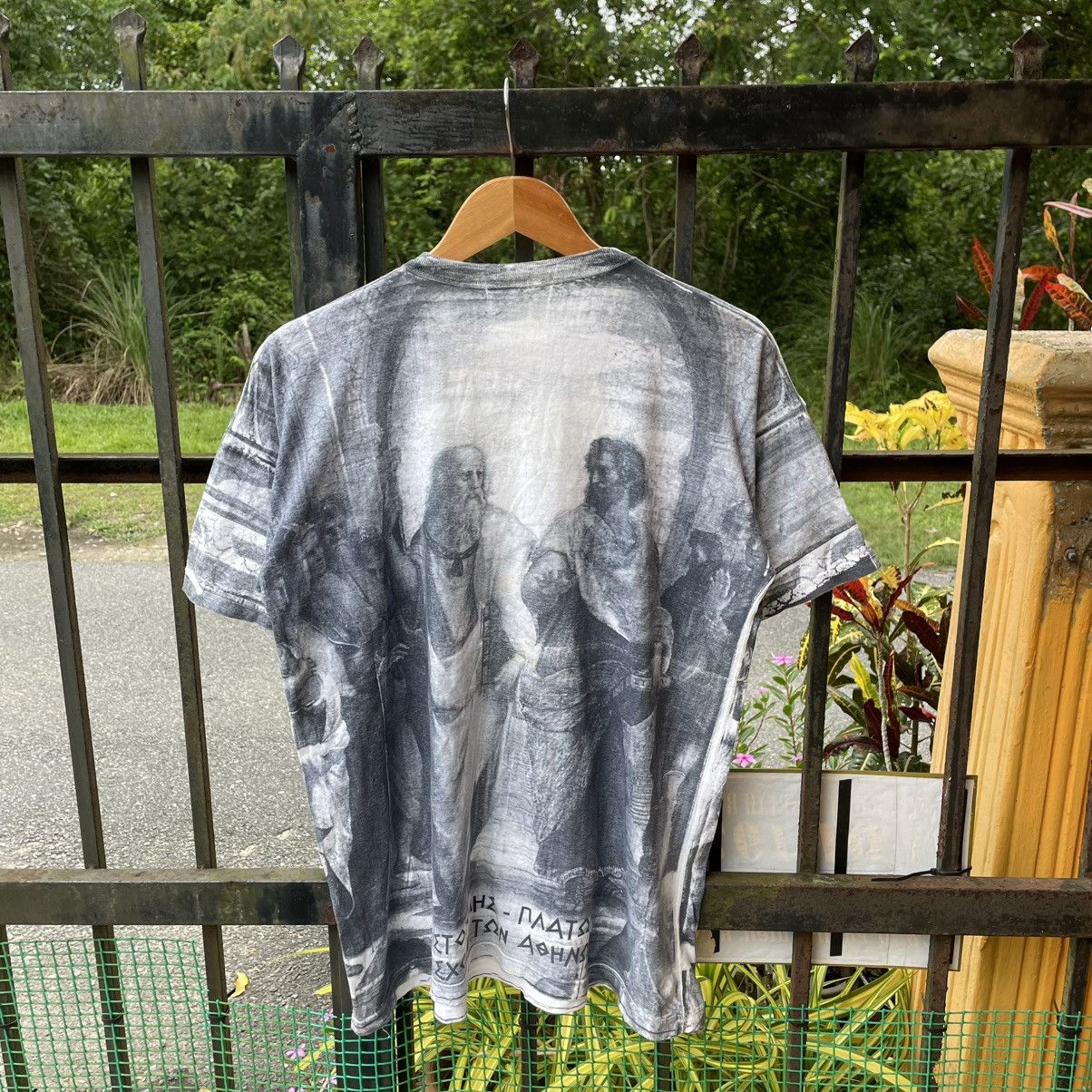 Vintage 🔥Vintage 90s Retro Art Graphic Of Greek Kuno Over Print Tee Size US L / EU 52-54 / 3 - 2 Thumbnail