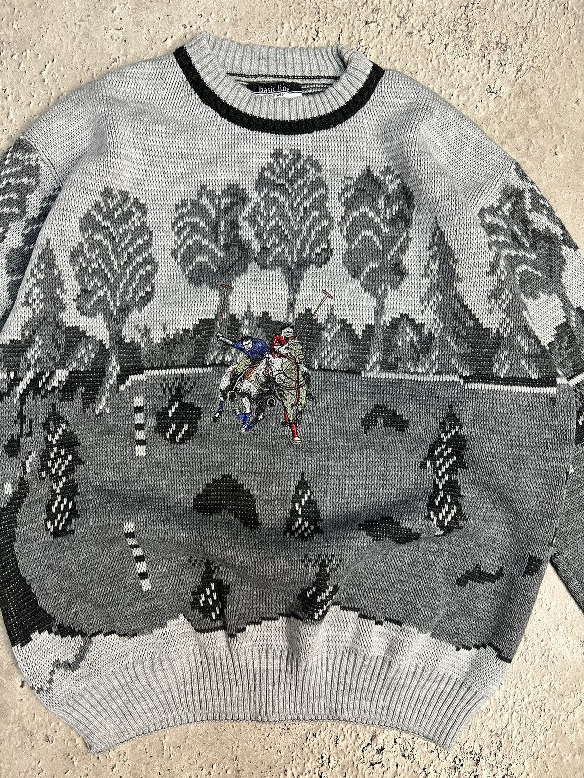 Homespun Knitwear LACISTE VIBE Y2K winter motive graphic sweater Size US M / EU 48-50 / 2 - 5 Thumbnail