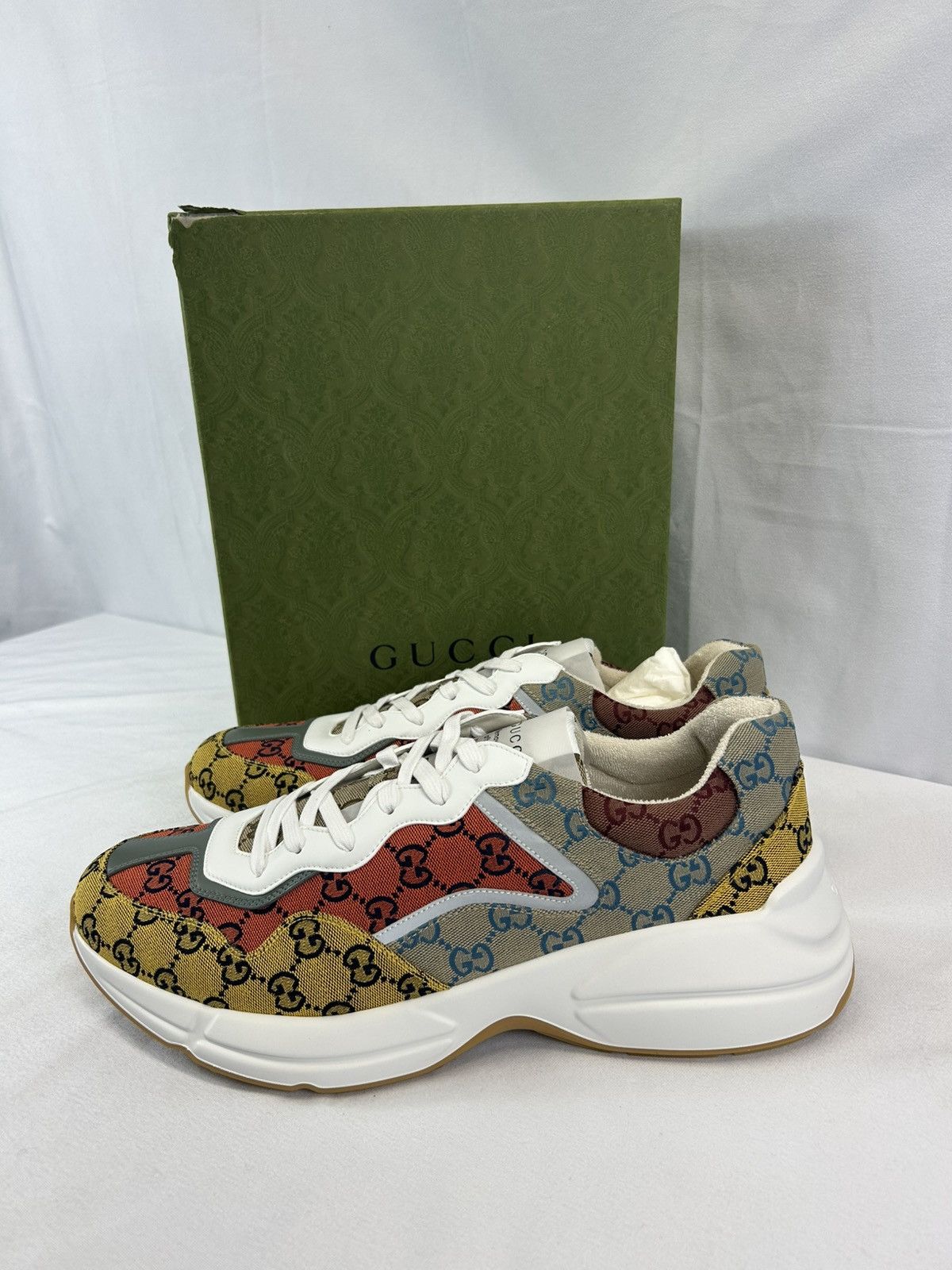 Gucci Gucci Rhyton Monogram Logo Size US 15 / EU 48 - 1 Thumbnail