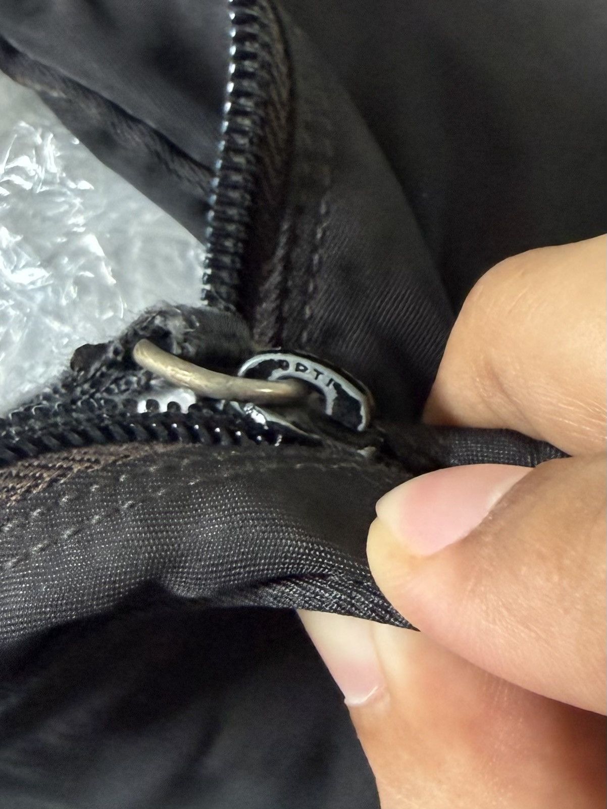 Prada Vintage Prada Medium Black Crossbody Sling Bag Size ONE SIZE - 11 Thumbnail