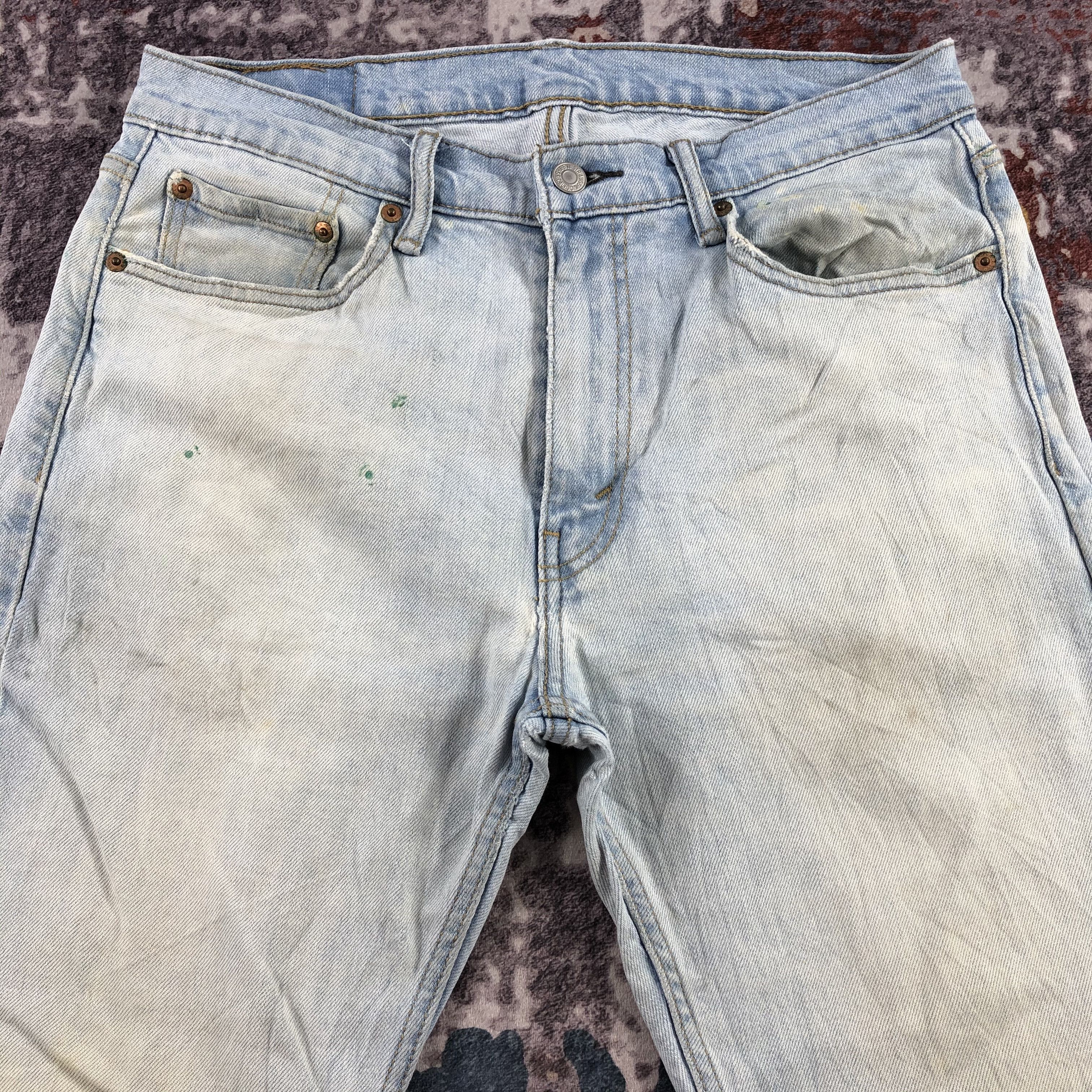 Levi's × Vintage Vintage Light Wash Levis 513 Jeans-JM3071 Size US 32 / EU 48 - 3 Thumbnail