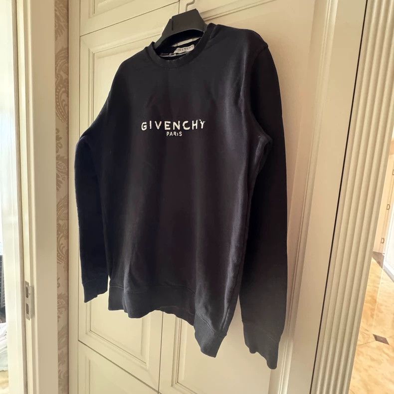 Givenchy Givenchy Hoodie, Size XS with Letter Dissolve Design Size US XS / EU 42 / 0 - 2 Thumbnail