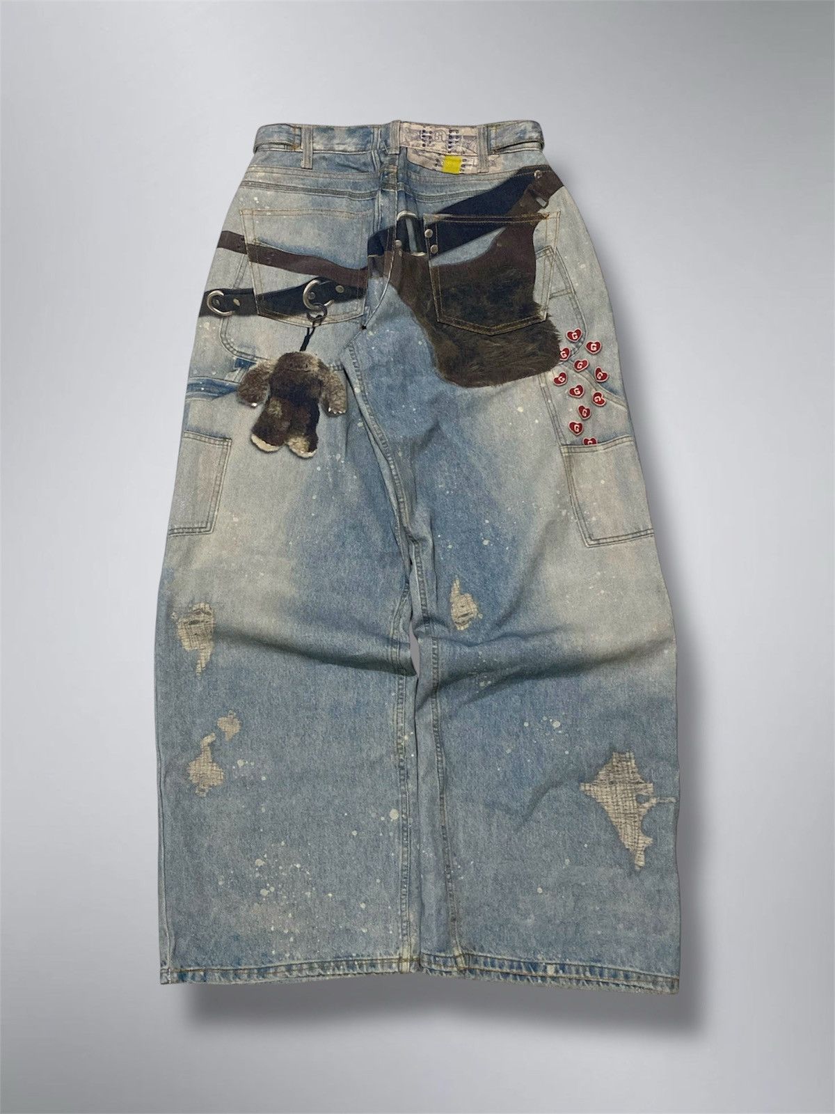 GRAILZ GRAILZ Key Chain Illusion Denim Pants Size US 28 / EU 44 - 2 Thumbnail