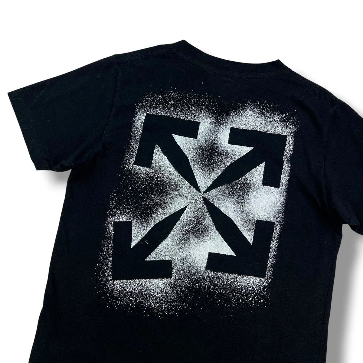 Off-White OFF-WHITE STENCIL ARROWS BLACK T SHIRT Size US M / EU 48-50 / 2 - 1 Thumbnail