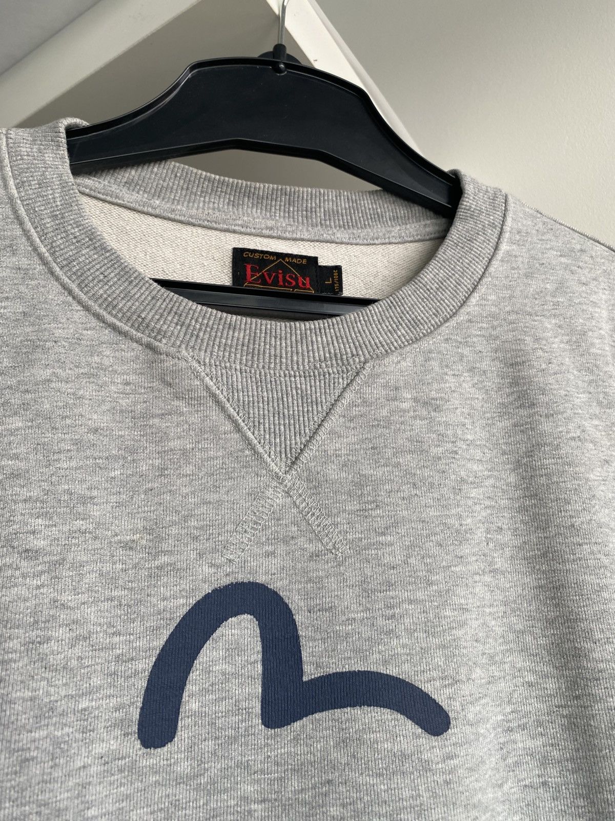 Evisu × Japanese Brand Evisu Seagull Print Sweatshirt Crewneck Basic y2k drip L Size US L / EU 52-54 / 3 - 2 Thumbnail