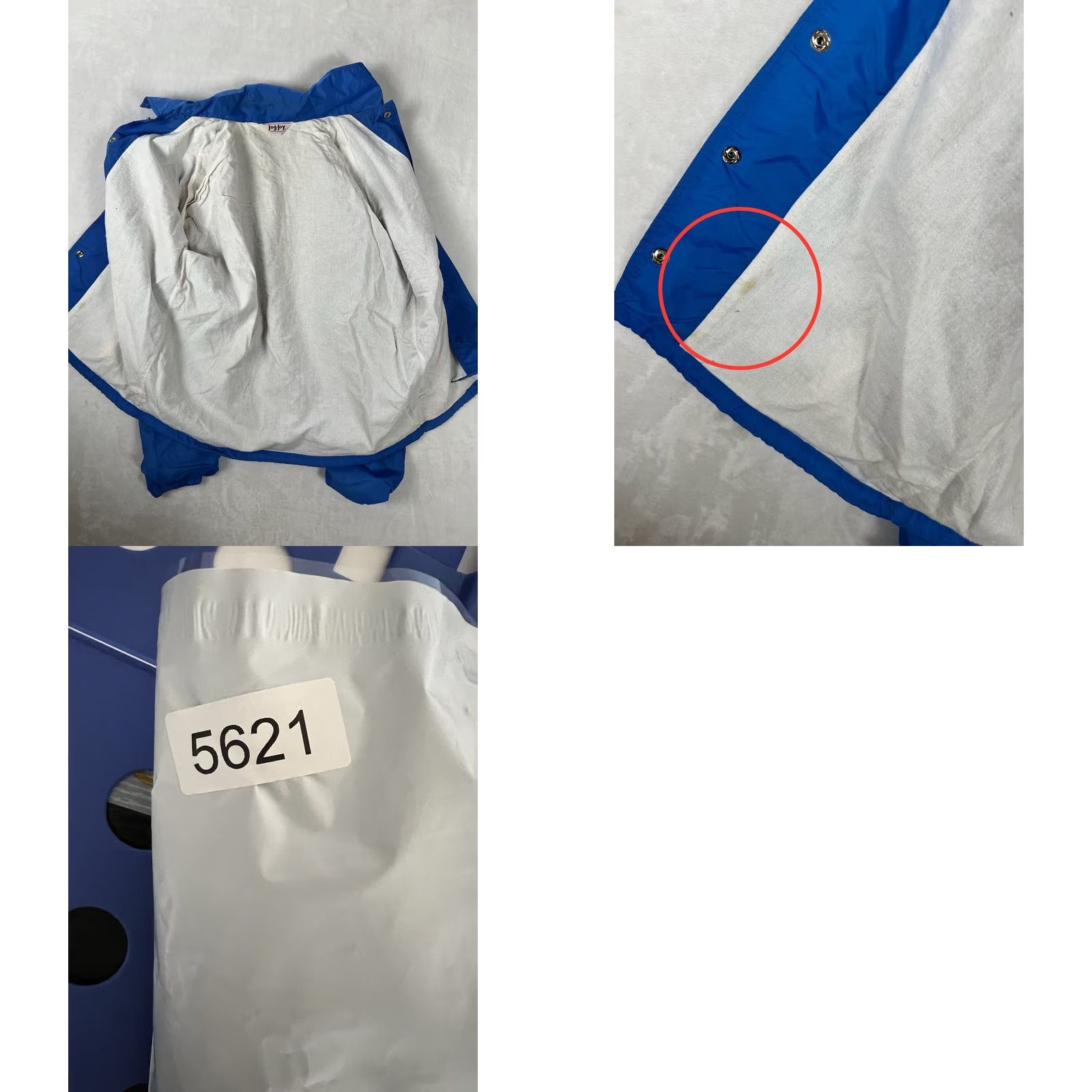 Vintage VINTAGE Jog Joy Jacket Golf Windbreaker Regular Men L Blue Logo 90s Countries Sports Spring Fall Golf Jacket Mens Size US L / EU 52-54 / 3 - 8 Thumbnail