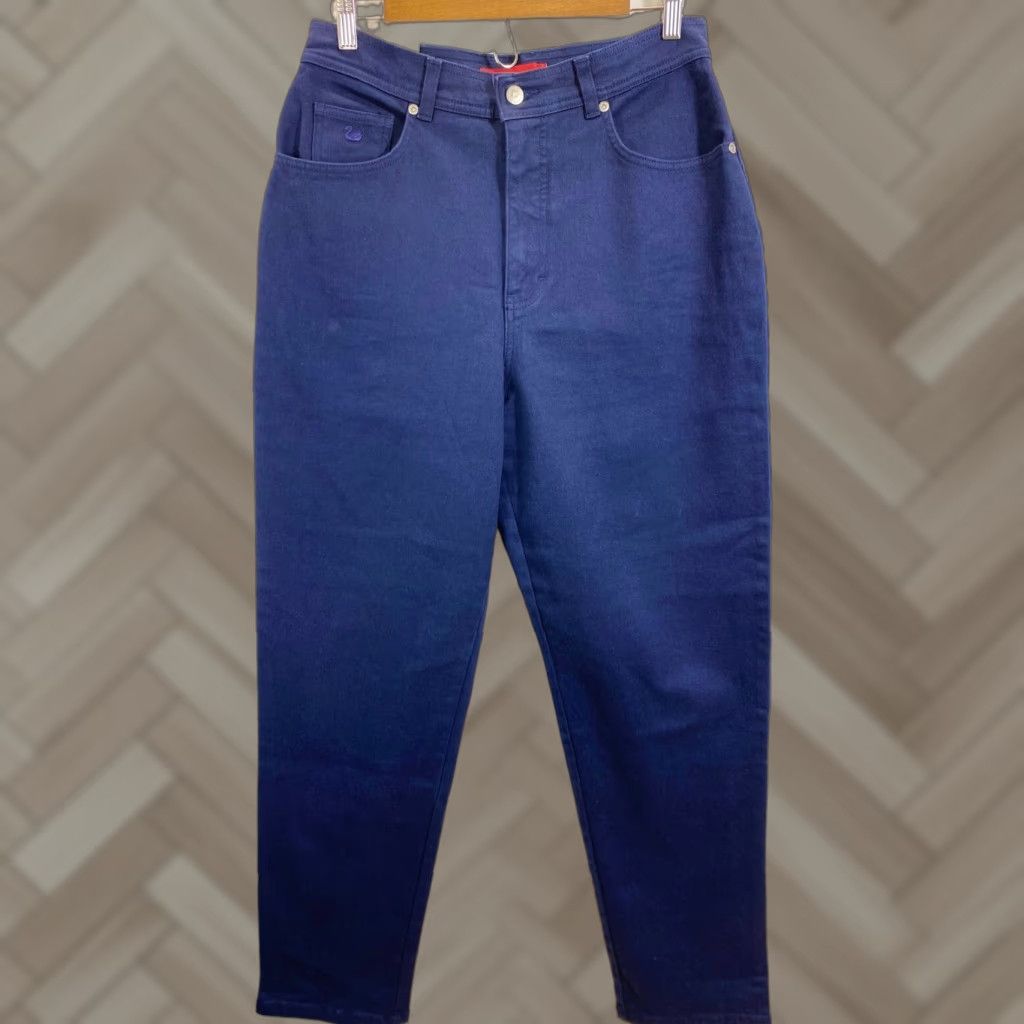 Gloria Vanderbilt Gloria Vanderbilt Womens Jeans Straight 14 Blue Amanda Size 36" / US 14 / IT 50 - 1 Thumbnail