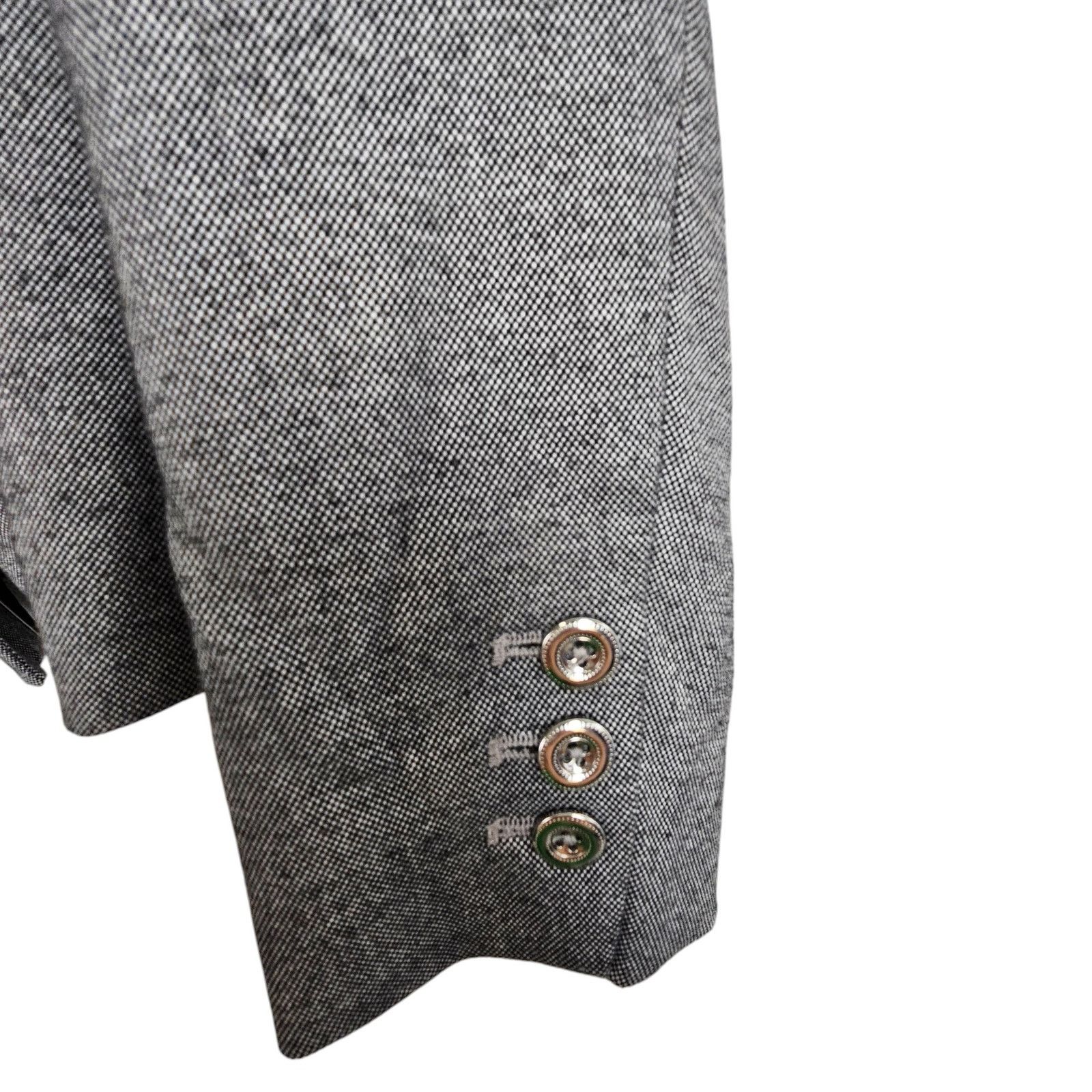 White House Black Market White House Black Market Womens Peplum Crop Blazer 2 Career Size XS / US 0-2 / IT 36-38 - 4 Thumbnail