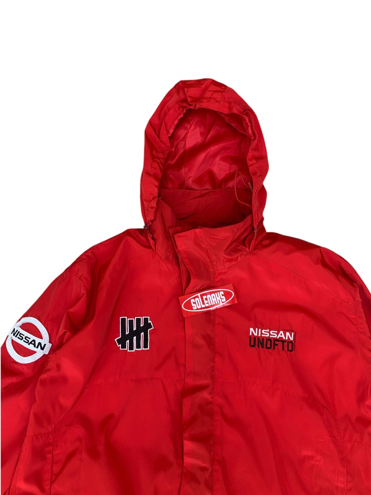 UNDEFEATED NISSAN ワークジャケット 刺繡ロゴ 古着 M レッド 20240524-145IMG_7012.jpeg