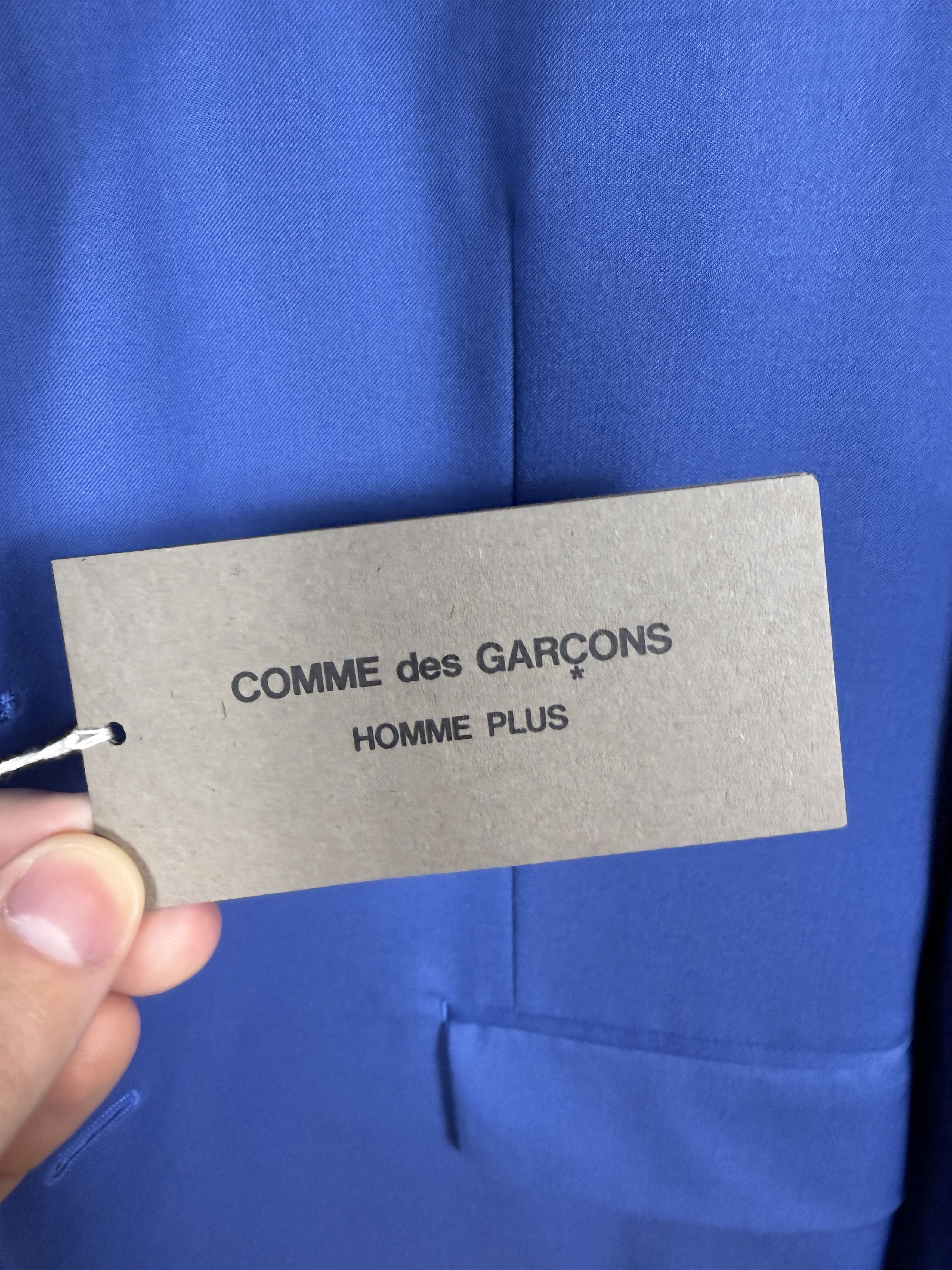 Comme des Garcons $2725 Comme des Garcoons Blue Slit Arm Blazer Size US L / EU 52-54 / 3 - 8 Thumbnail